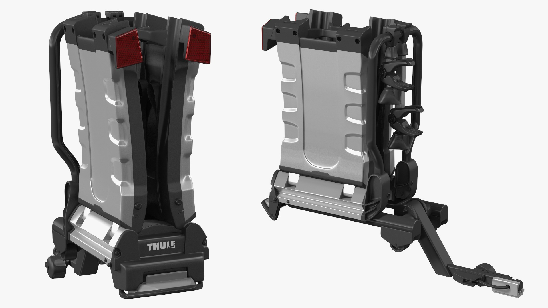 Hitch Bike Racks Thule EasyFold XT2 Rigged 3D