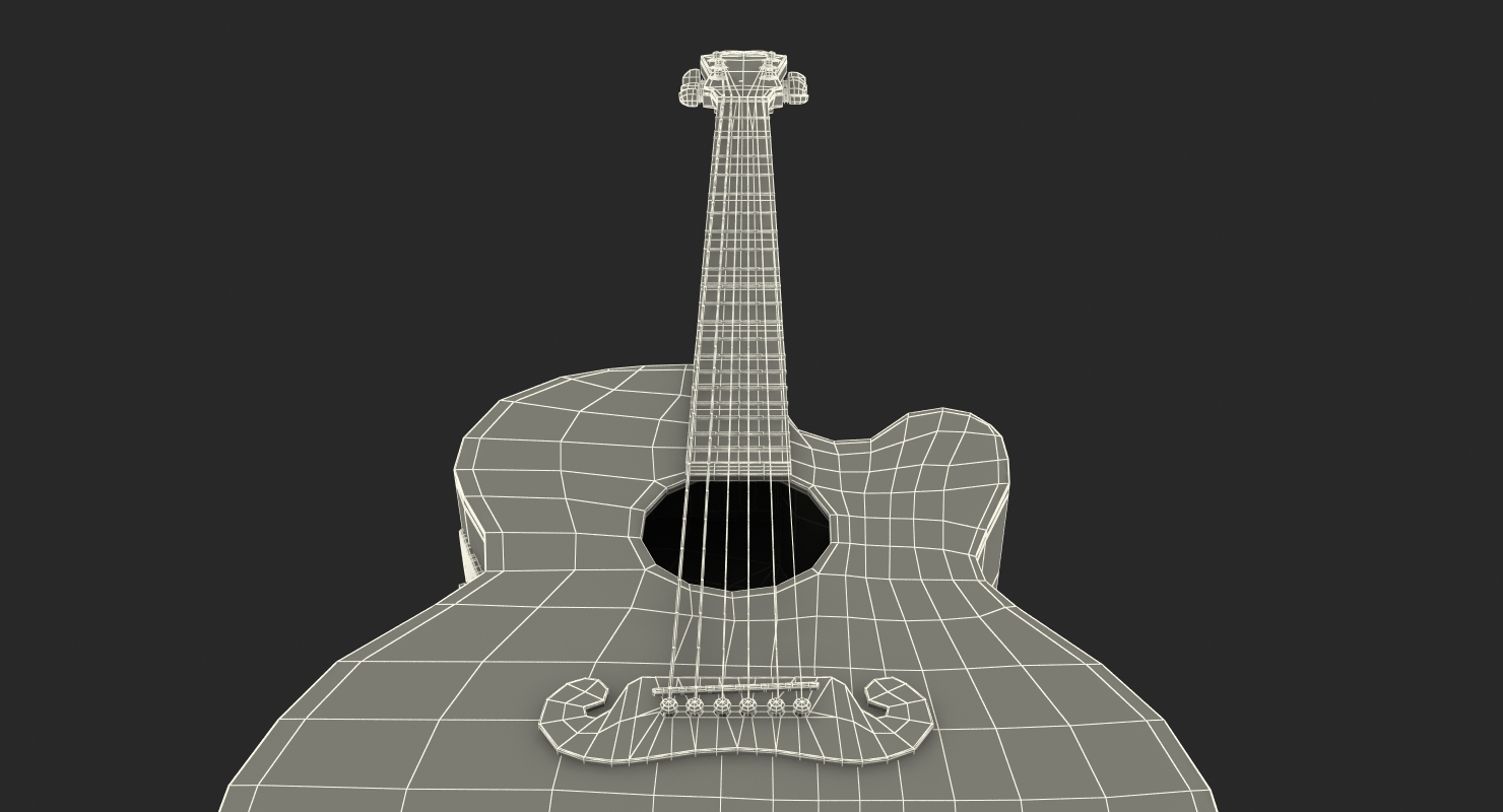 Electro Acoustic Guitar Epiphone 3D