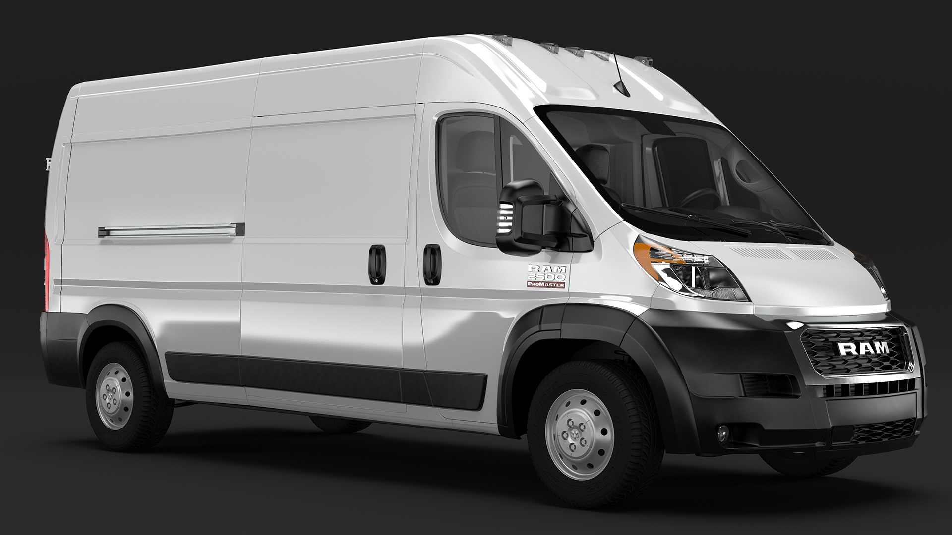 3D 2022 RAM Promaster 159 Simple Interior model