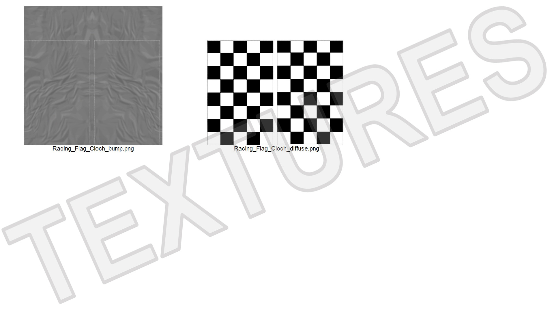 Checkered Flag 3D model