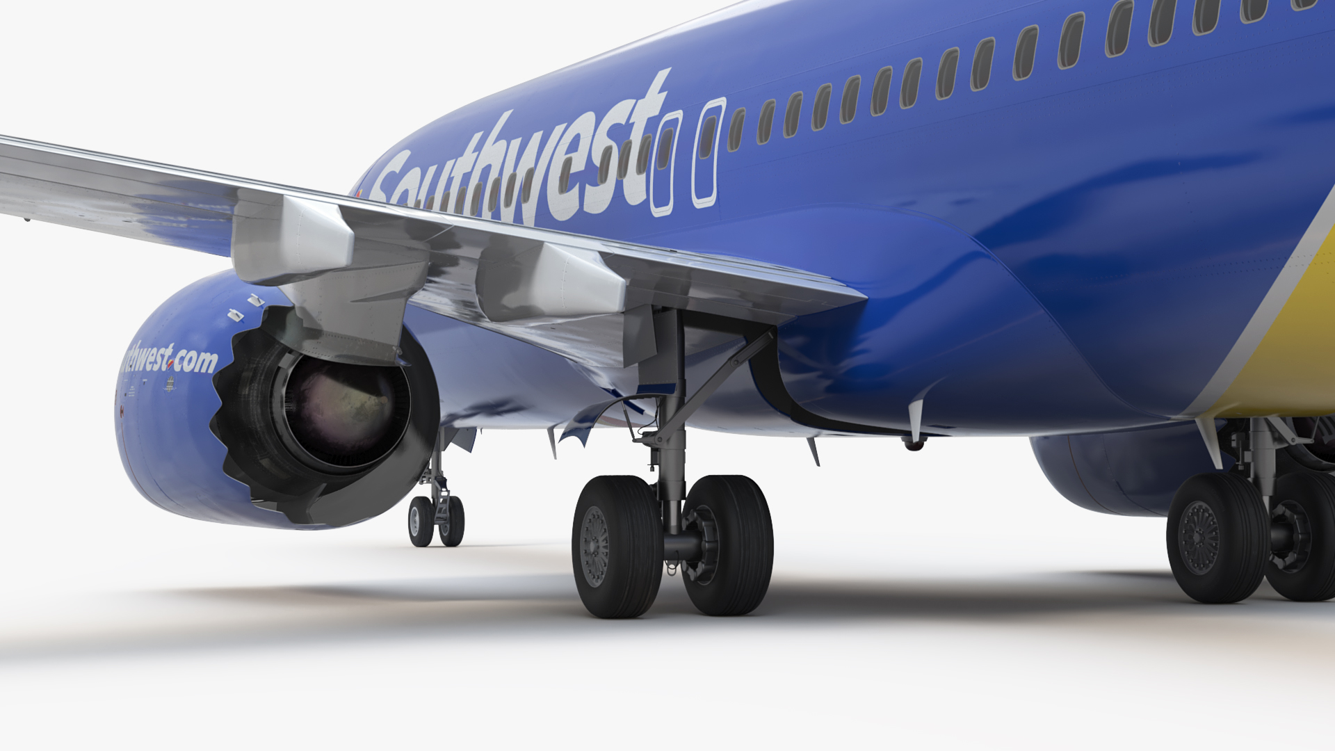 3D model Southwest Airlines Boeing 737 Max 8