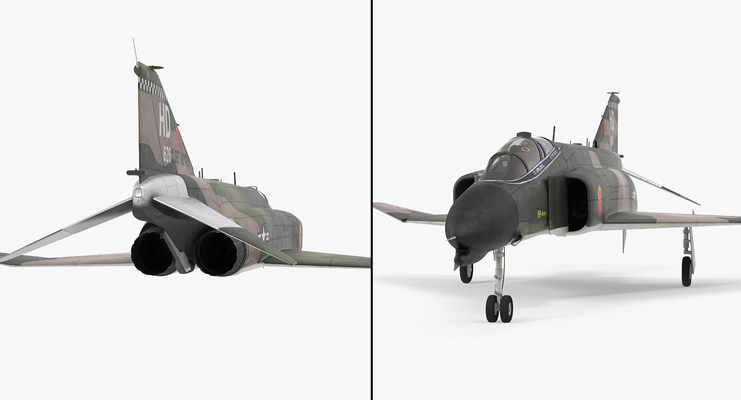 McDonnell Douglas F 4 Phantom II 2 3D model