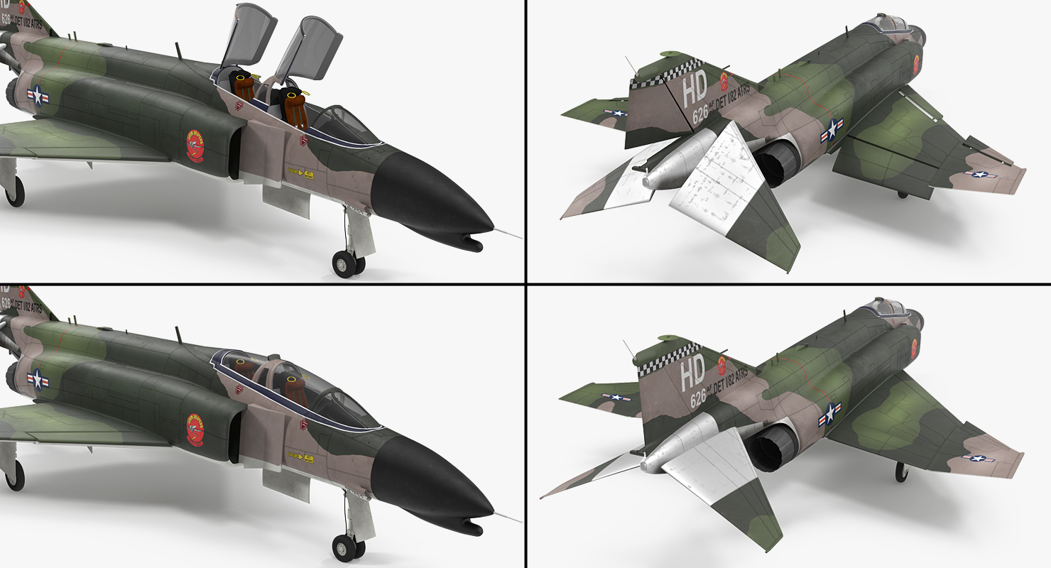 McDonnell Douglas F 4 Phantom II 2 3D model