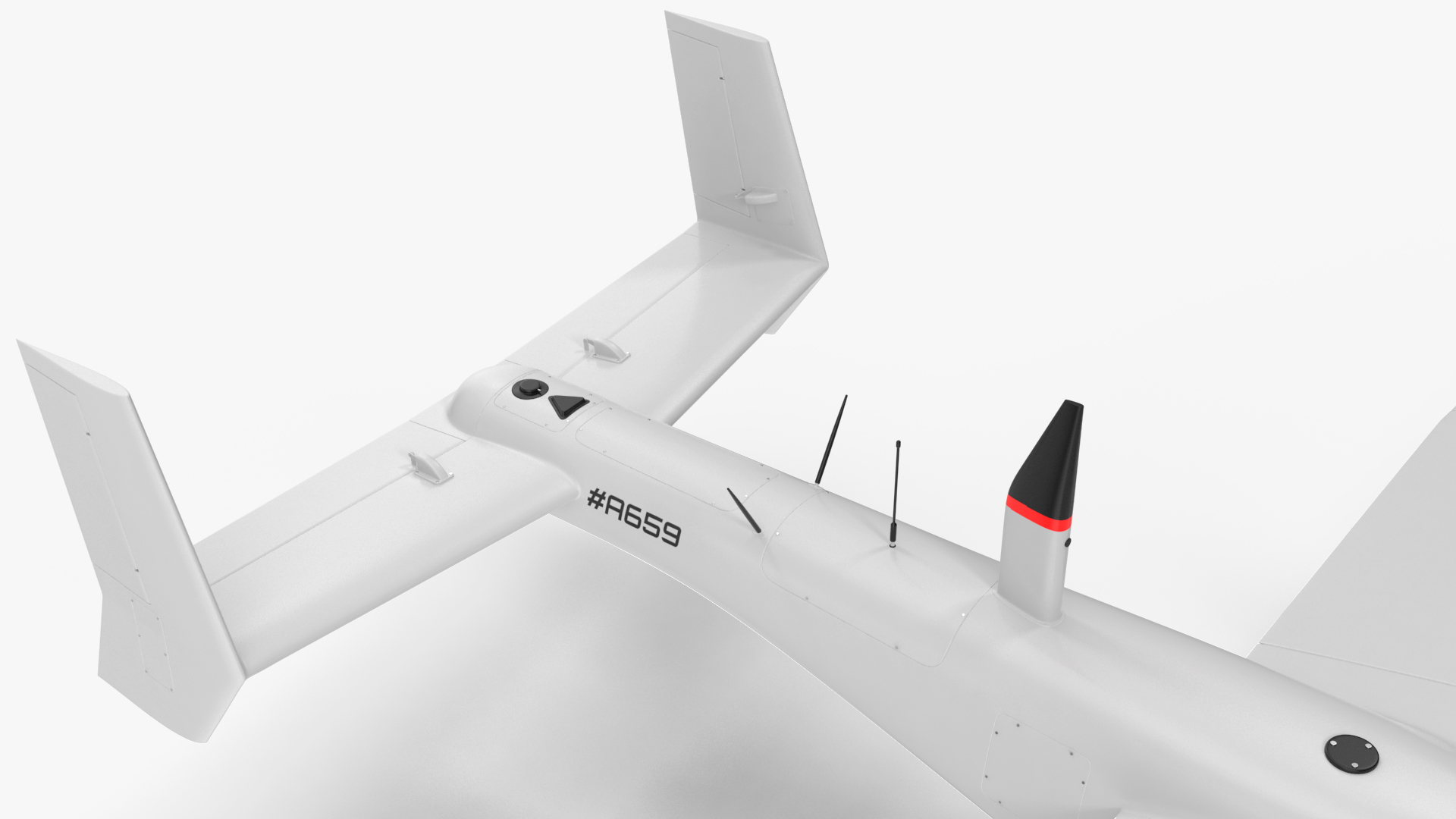 Tekever AR5 UAS Rigged 3D