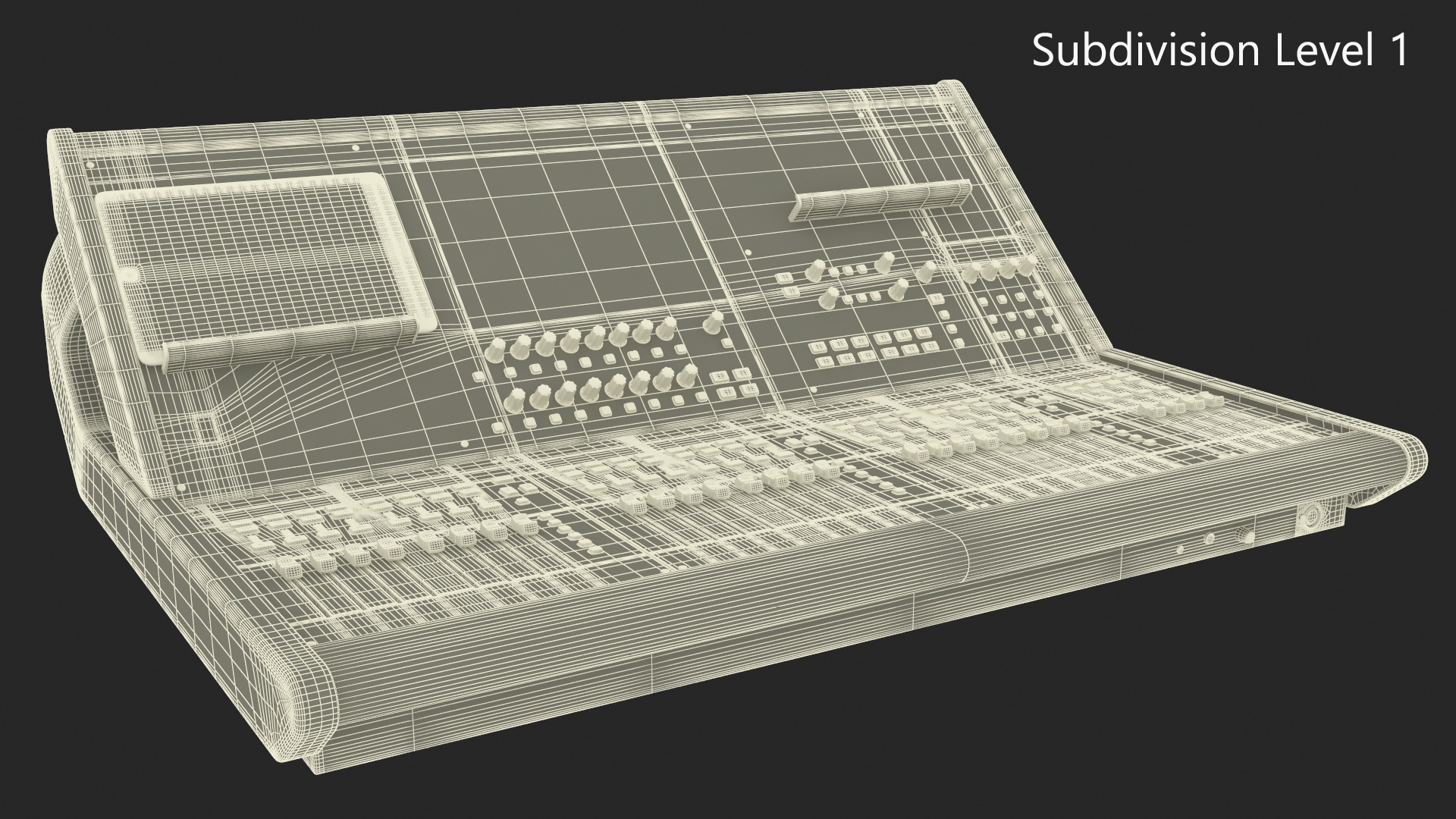 3D Live Mixing Console Roland M-5000 model