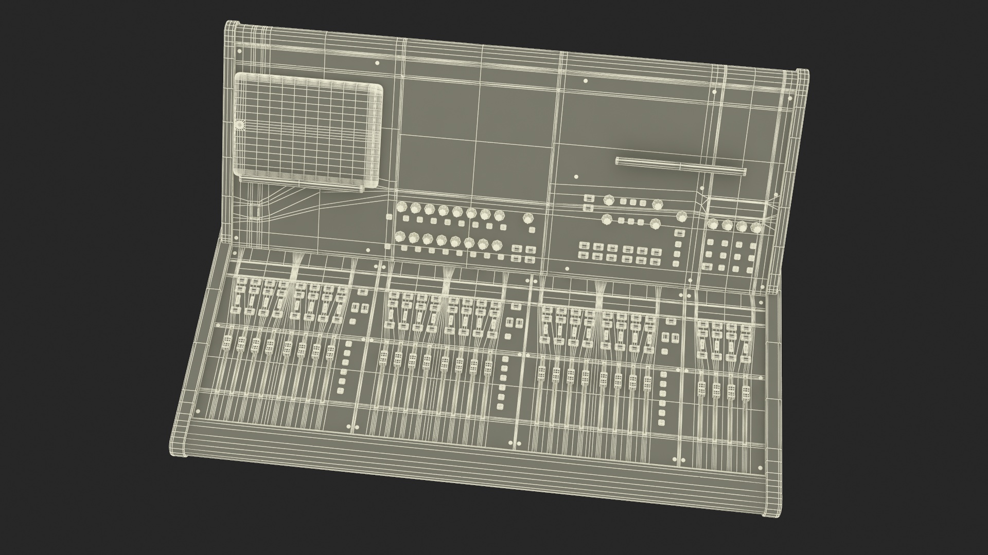 3D Live Mixing Console Roland M-5000 model