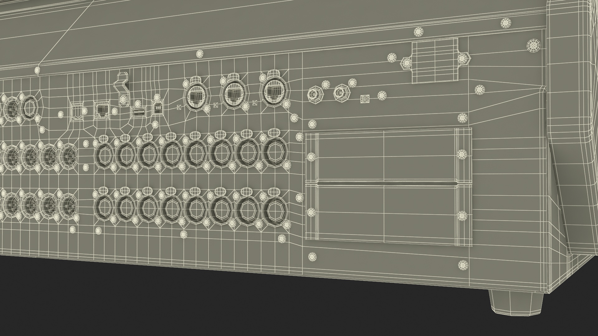 3D Live Mixing Console Roland M-5000 model