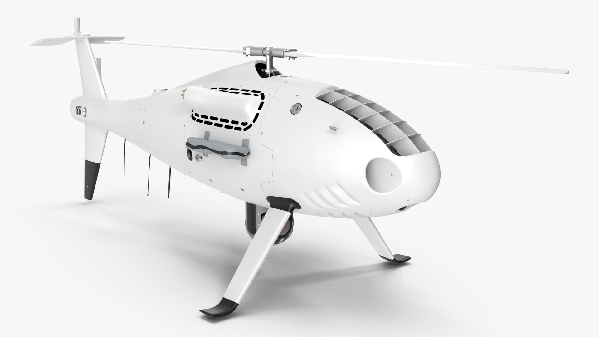 3D Camcopter UAV Rotorcraft Rigged