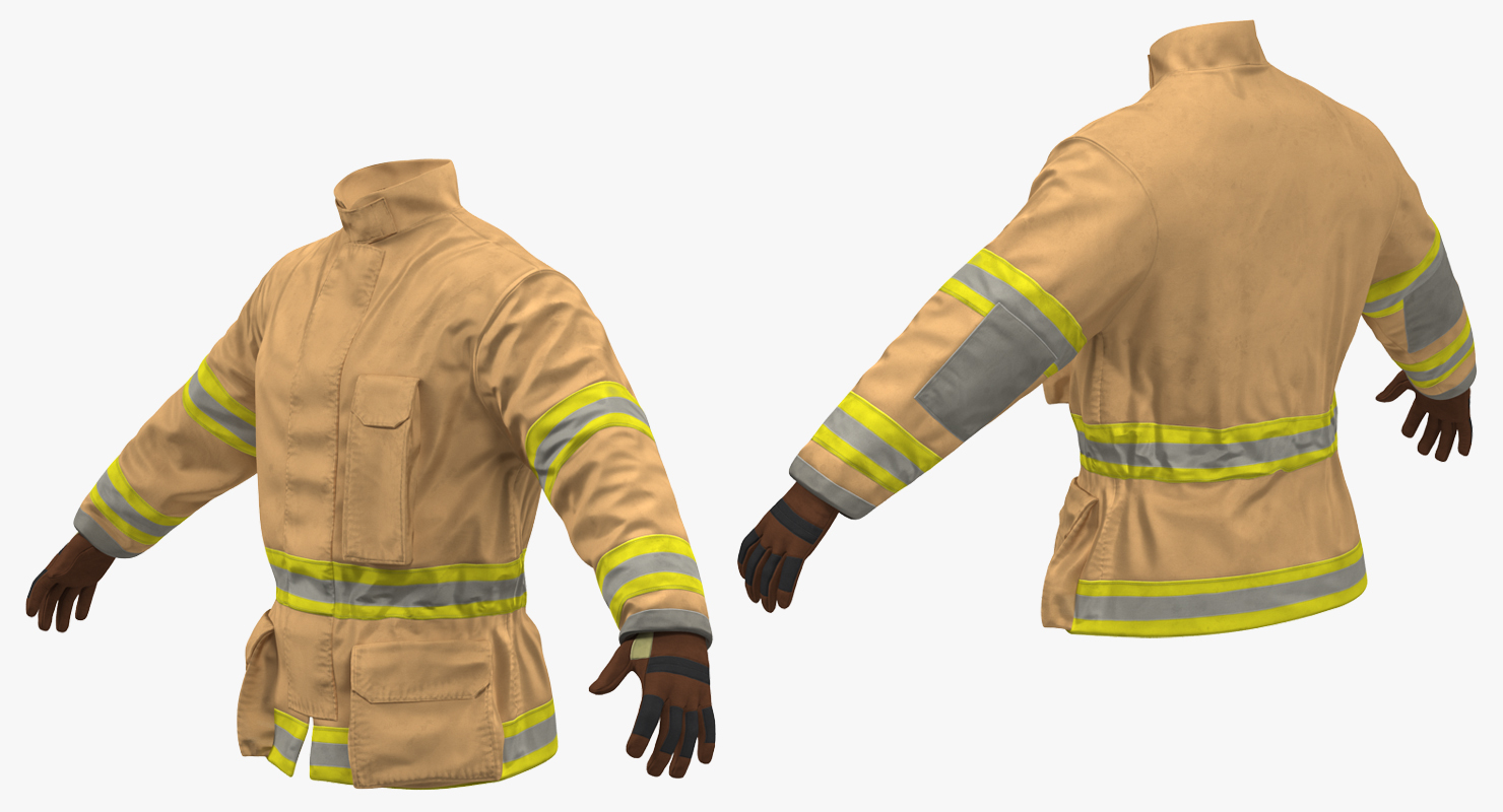 Firefighter Uniform 3D model