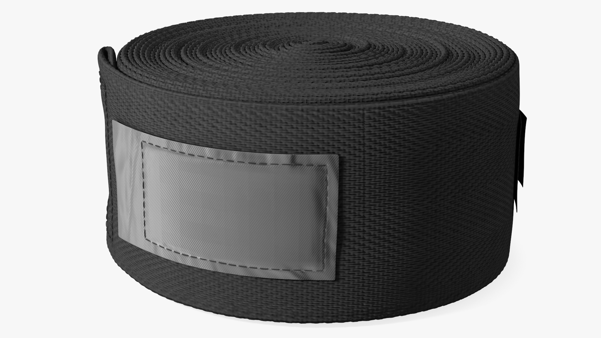 Black Boxing Hand Wrap Roll 3D