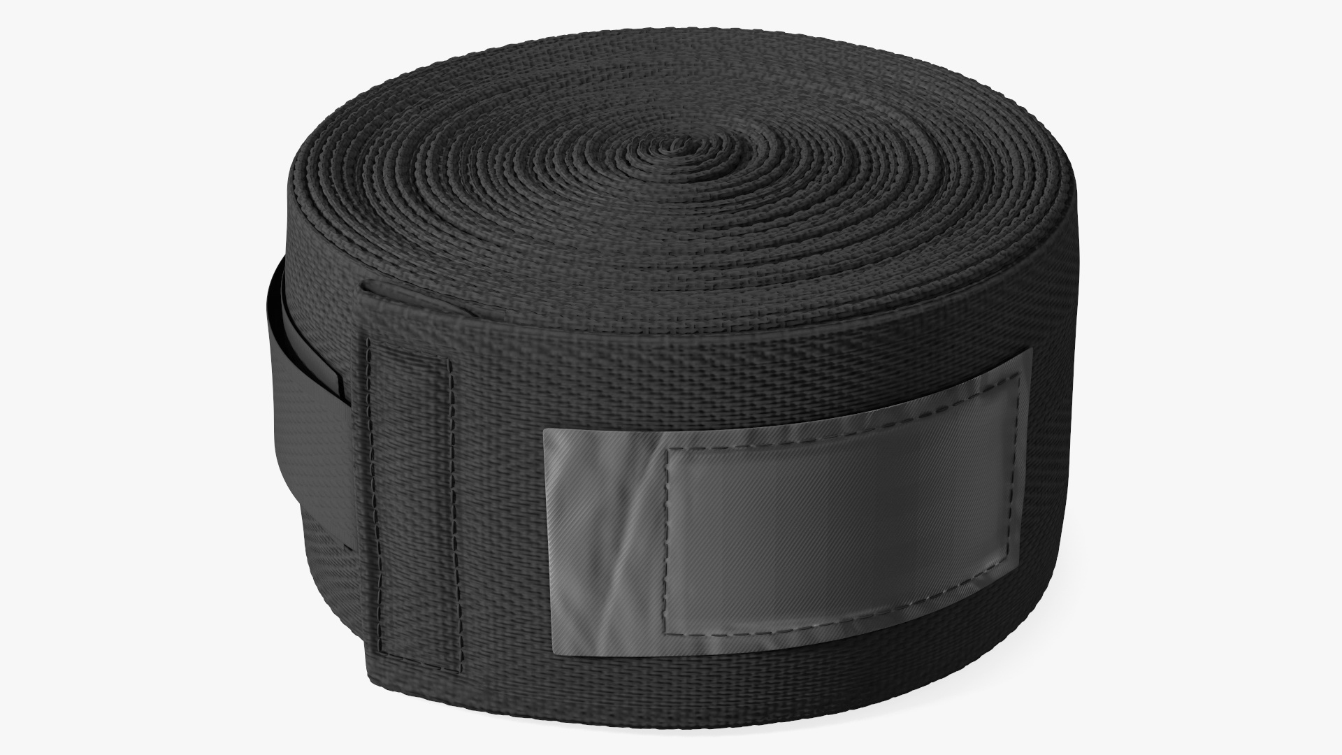 Black Boxing Hand Wrap Roll 3D