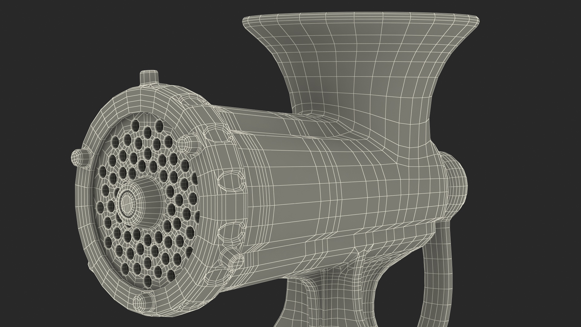 3D model Antique Meat Grinder