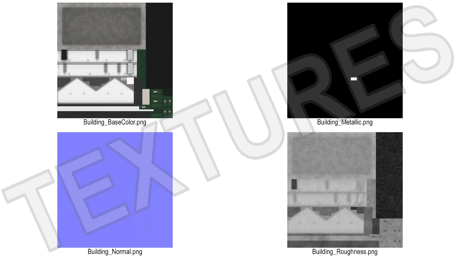 3D Energy Station Building model