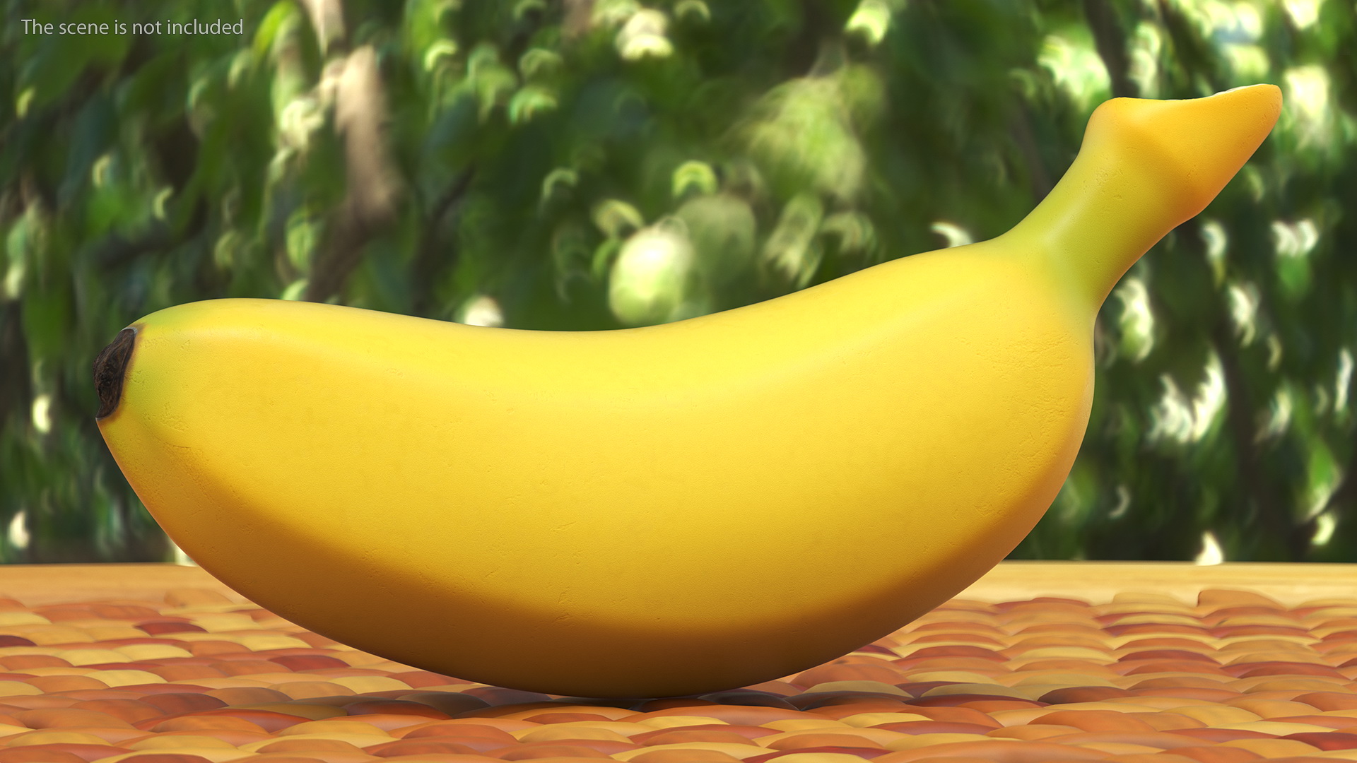 3D model Ripe Baby Banana Set