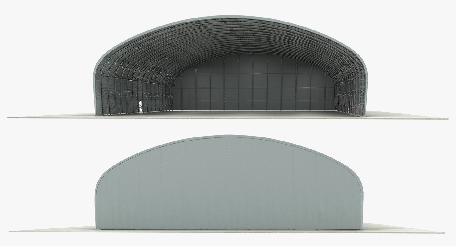 3D model Aircraft Hangar