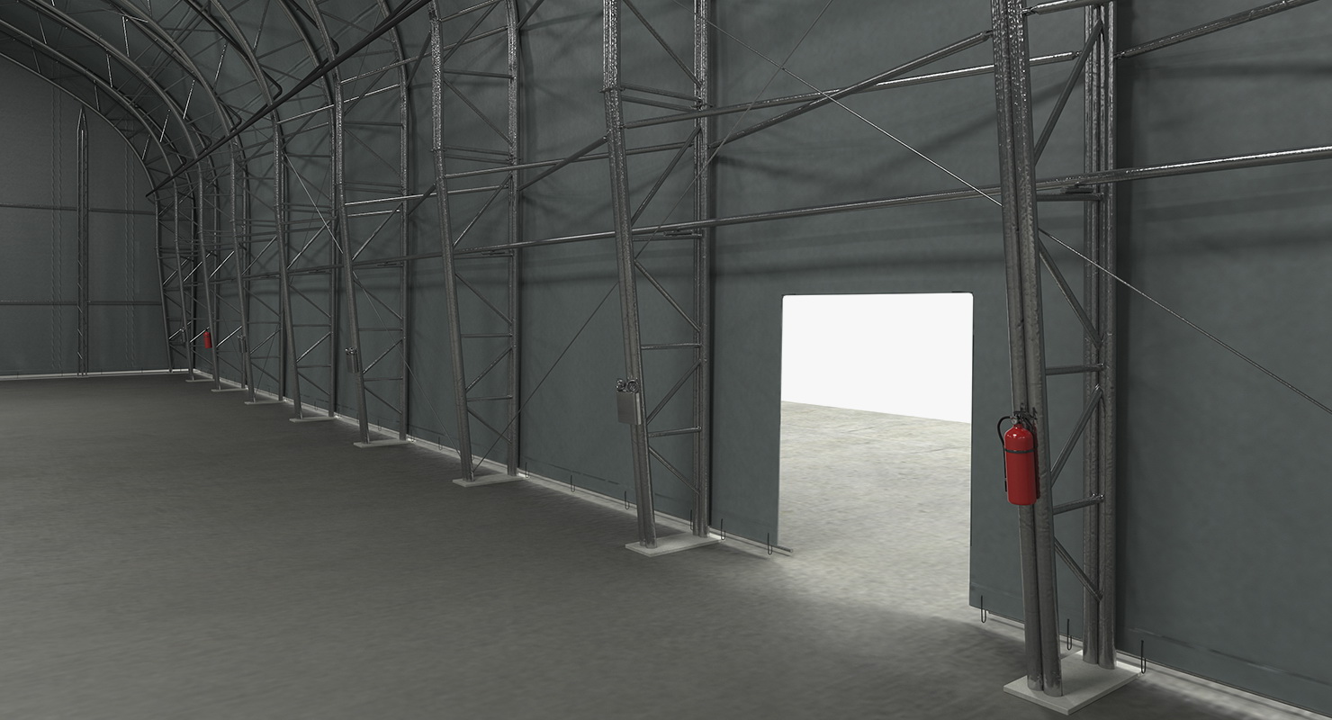 3D model Aircraft Hangar