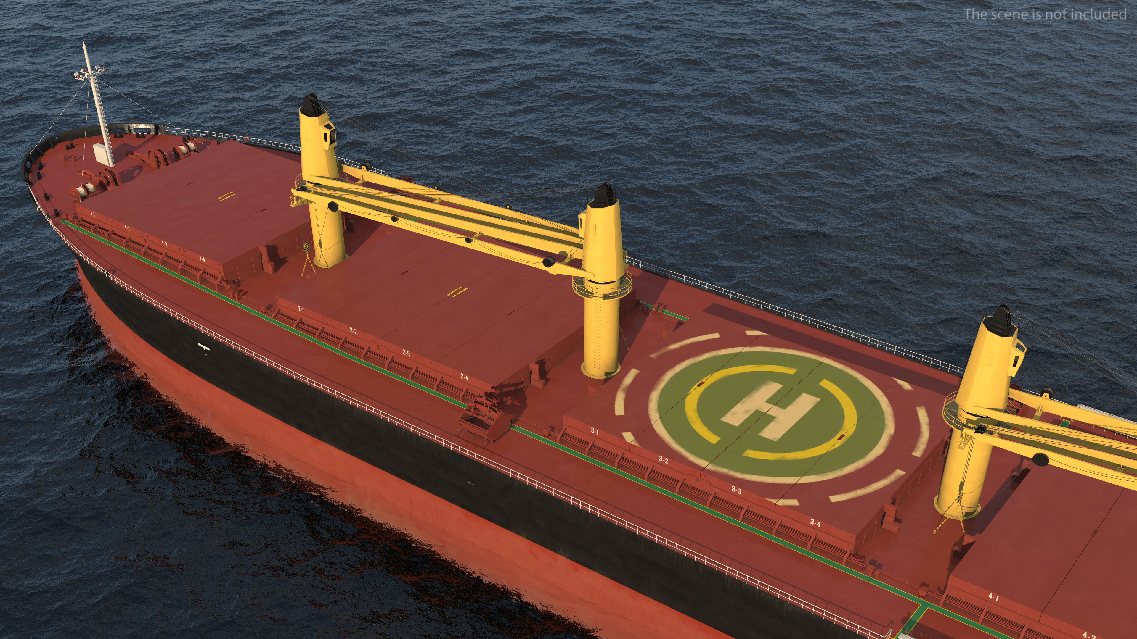 3D Bulk Carrier Ship Thor Madoc model