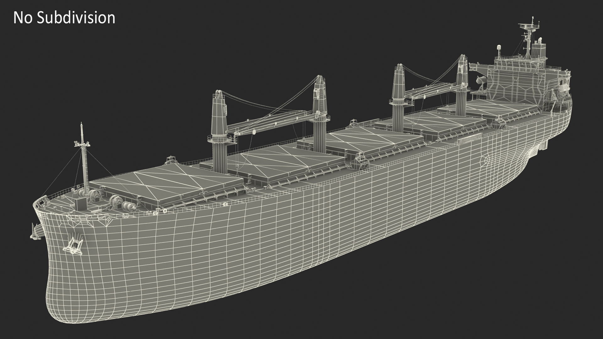 3D Bulk Carrier Ship Thor Madoc model