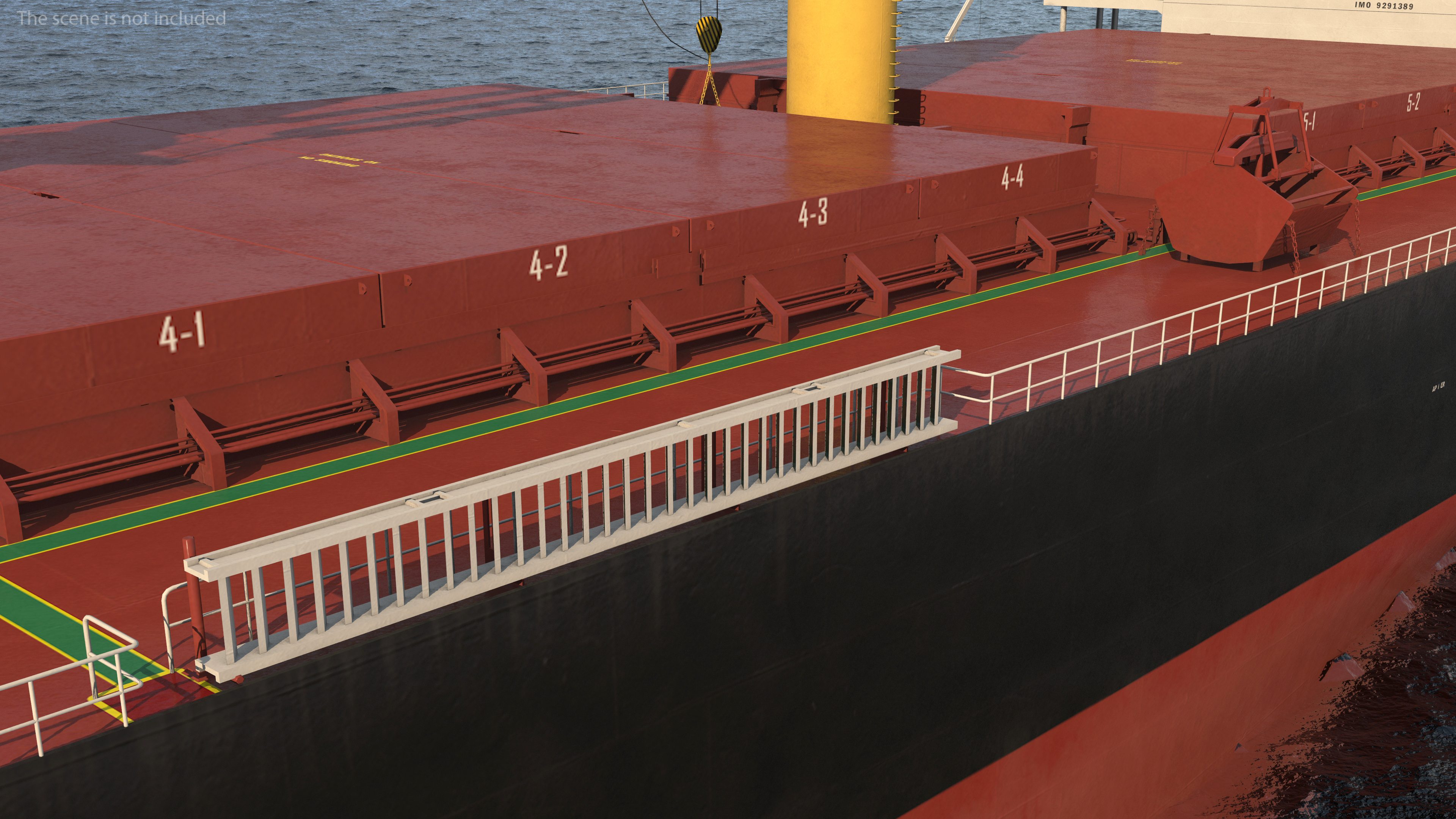 3D Bulk Carrier Ship Thor Madoc model