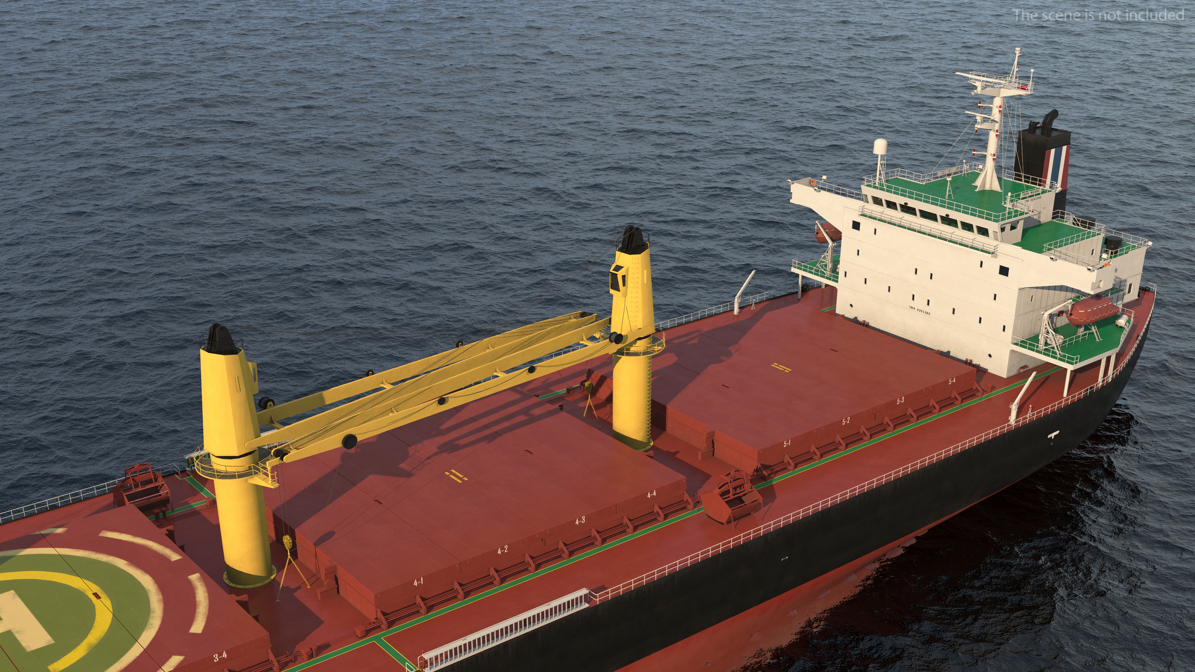 3D Bulk Carrier Ship Thor Madoc model