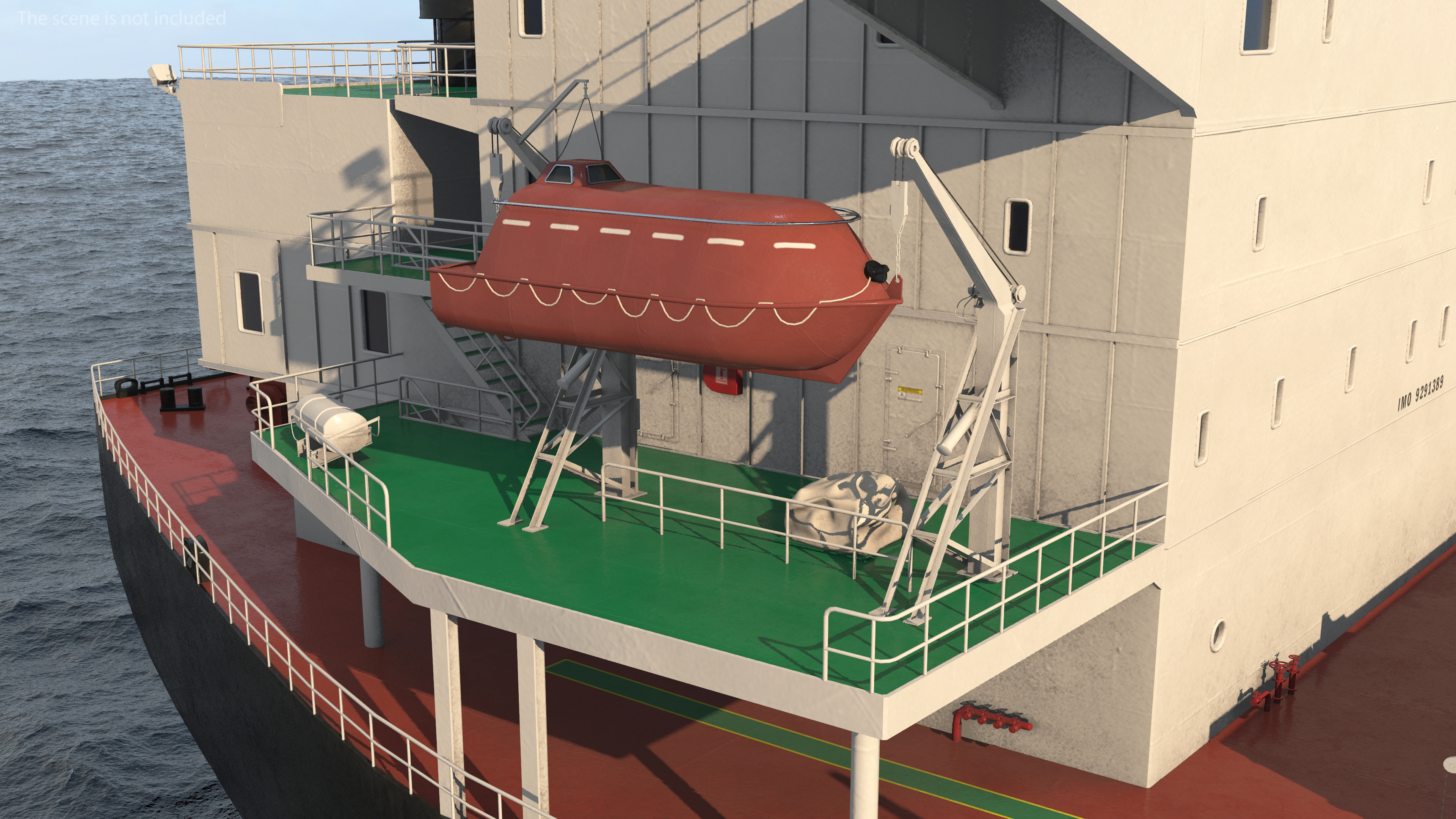 3D Bulk Carrier Ship Thor Madoc model