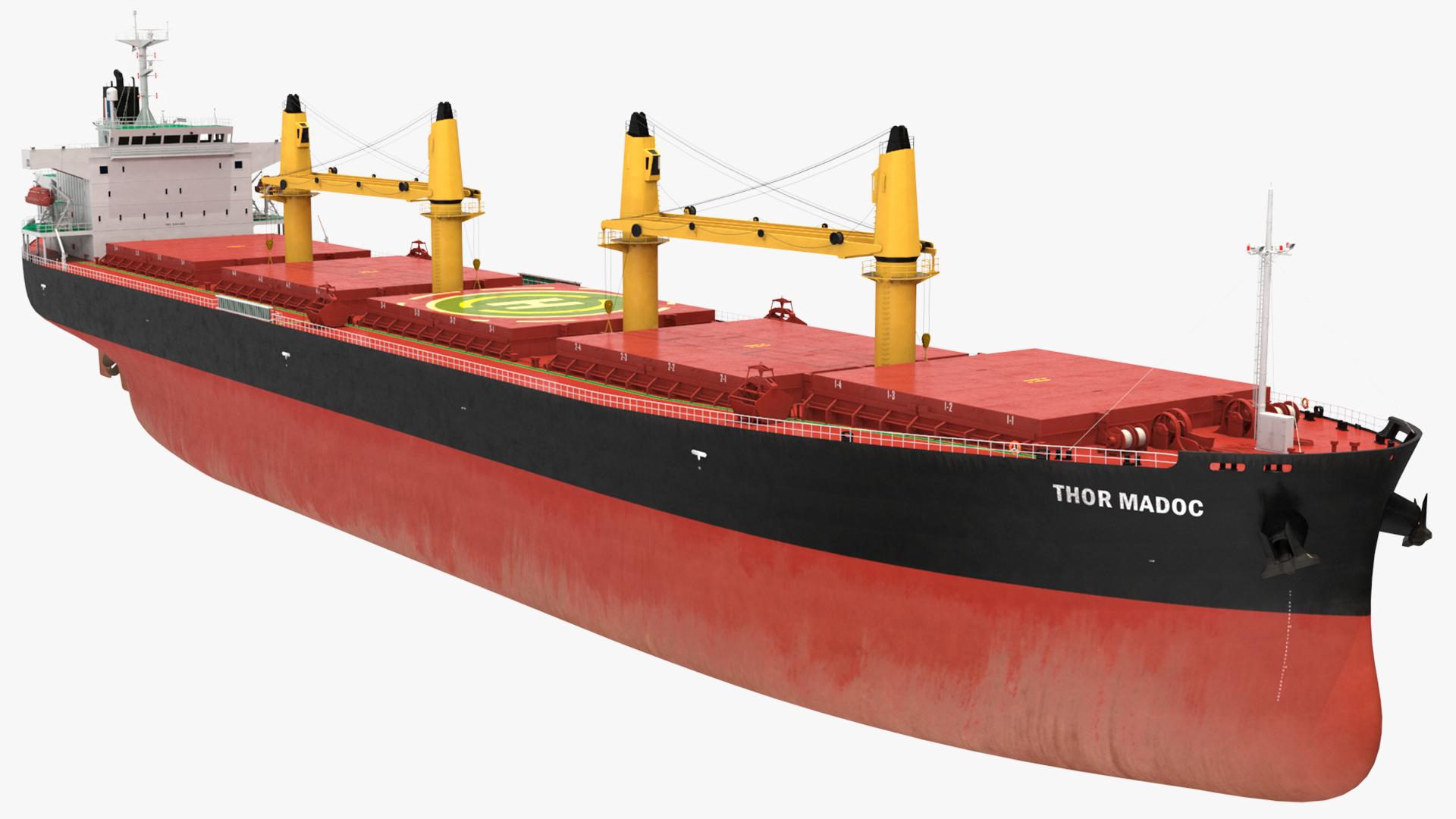 3D Bulk Carrier Ship Thor Madoc model