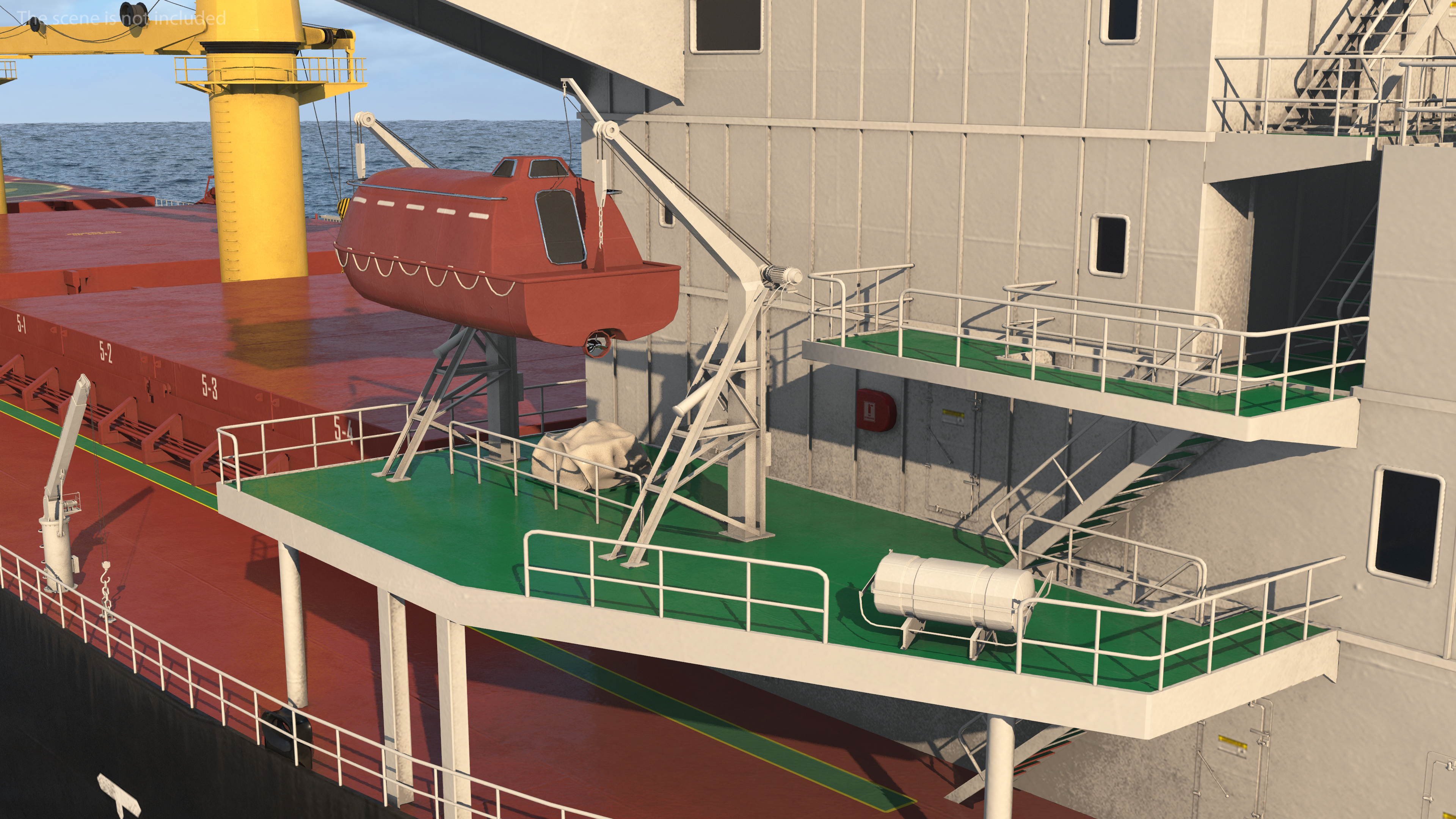 3D Bulk Carrier Ship Thor Madoc model