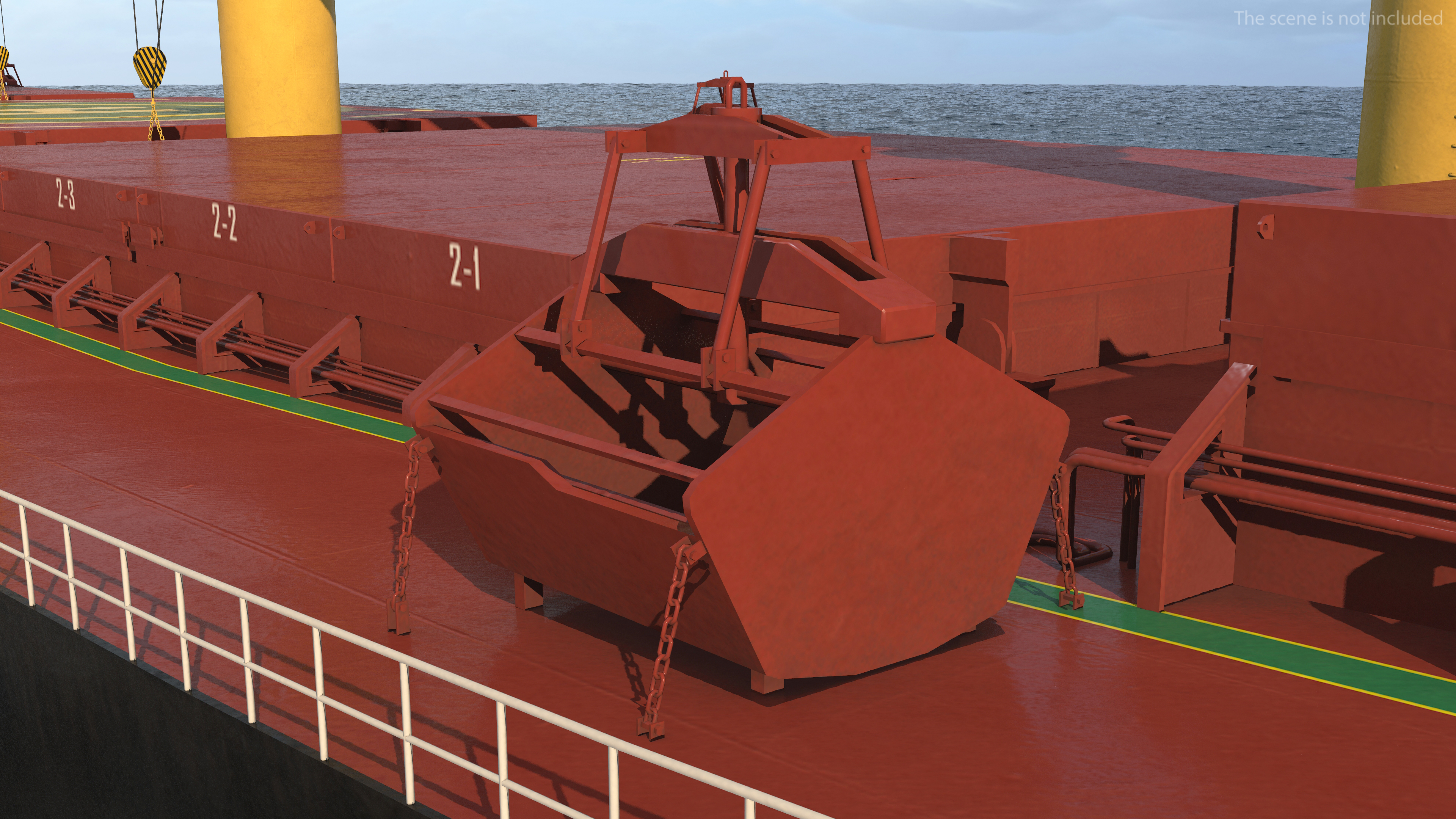 3D Bulk Carrier Ship Thor Madoc model