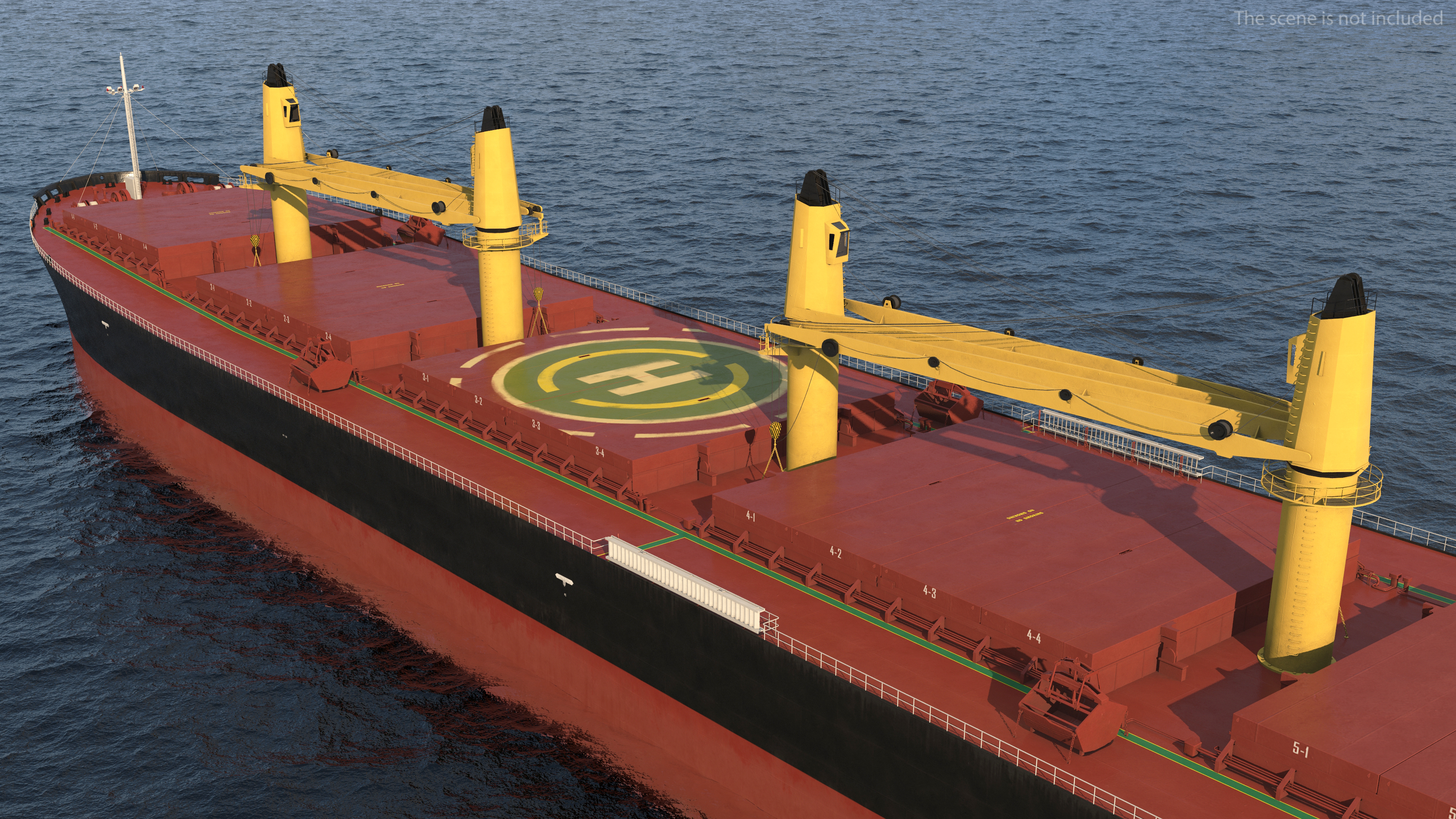 3D Bulk Carrier Ship Thor Madoc model