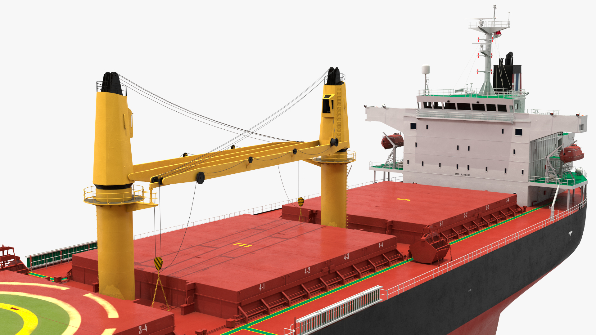 3D Bulk Carrier Ship Thor Madoc model