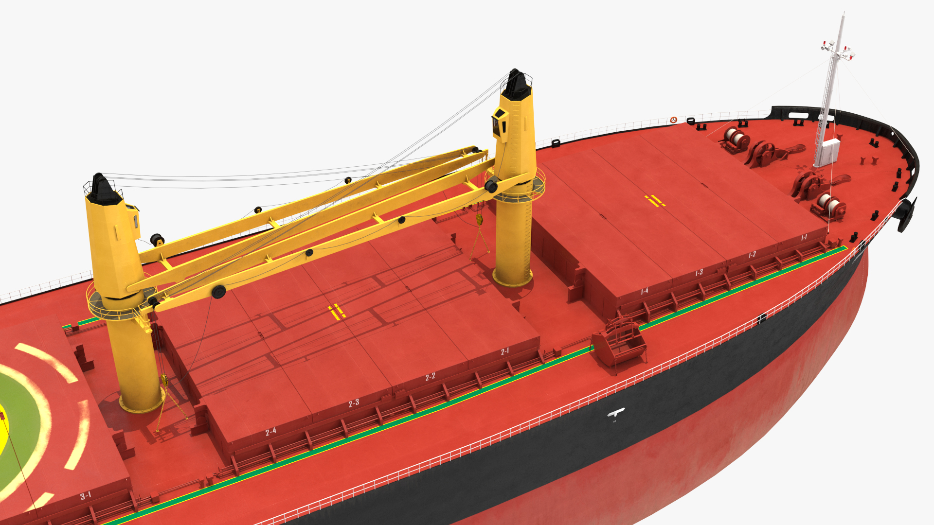 3D Bulk Carrier Ship Thor Madoc model