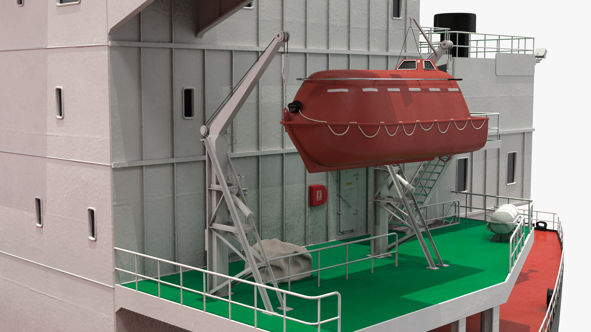 3D Bulk Carrier Ship Thor Madoc model