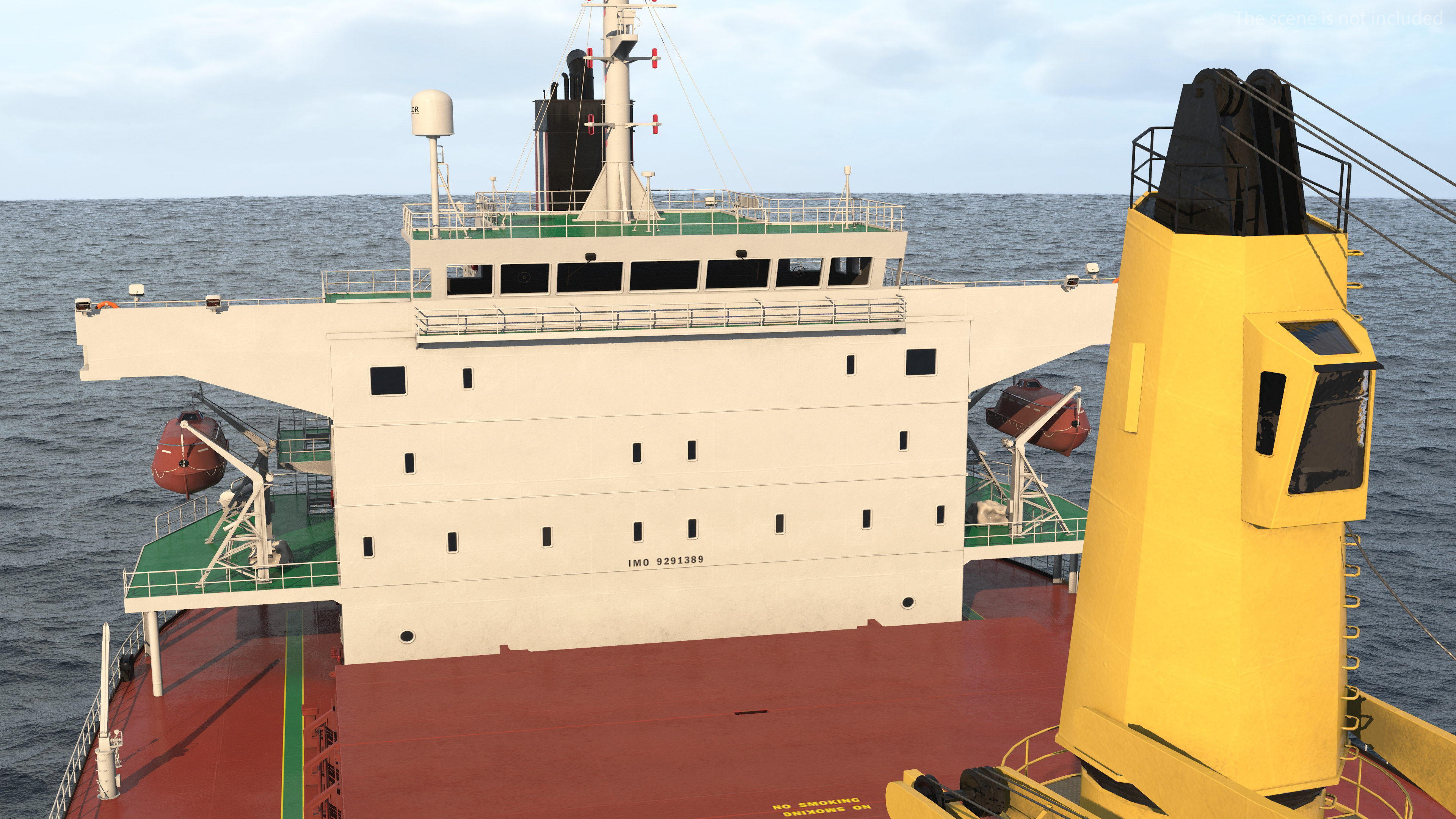 3D Bulk Carrier Ship Thor Madoc model