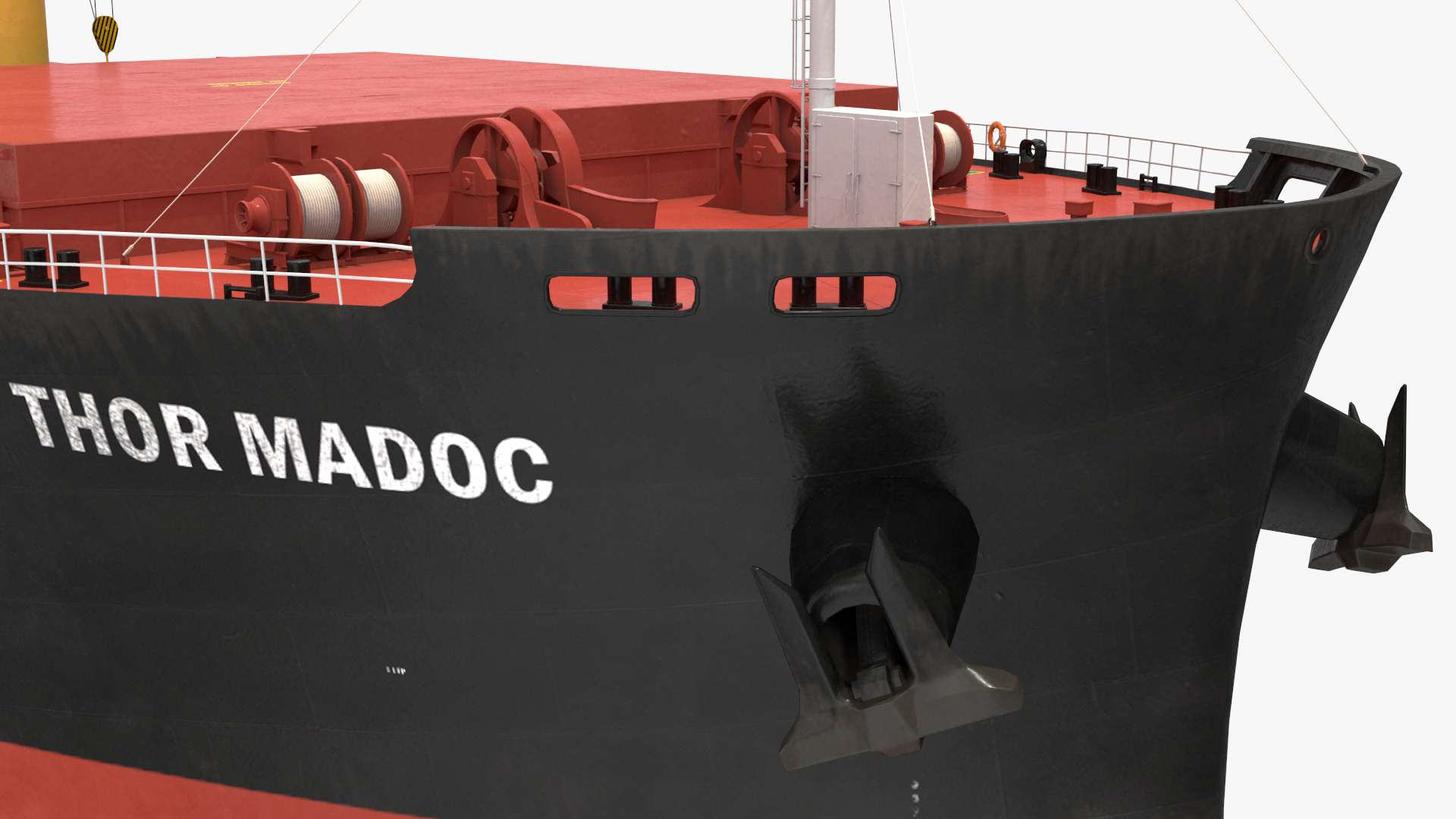 3D Bulk Carrier Ship Thor Madoc model