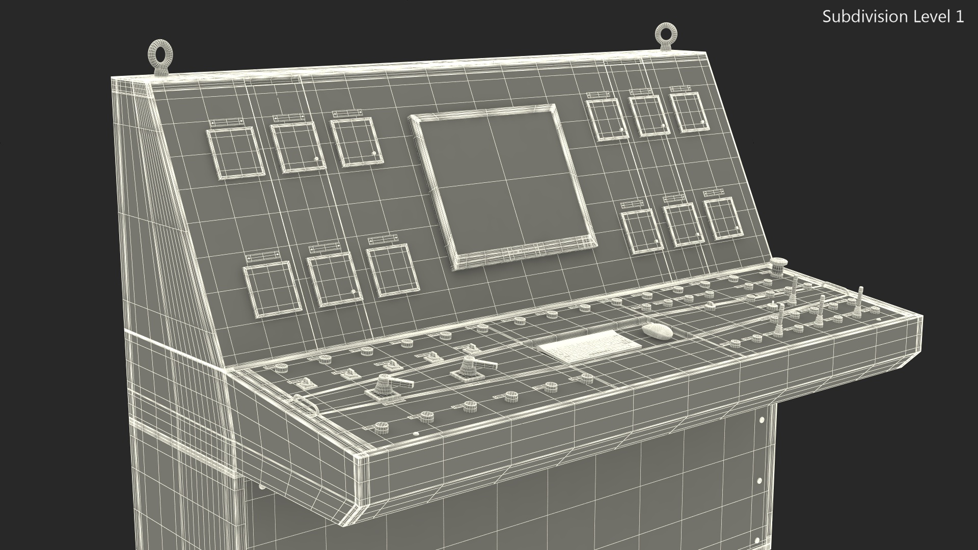 3D Electric Control Desk