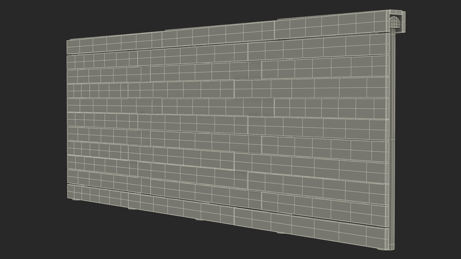 3D Training Wall Obstacle Old