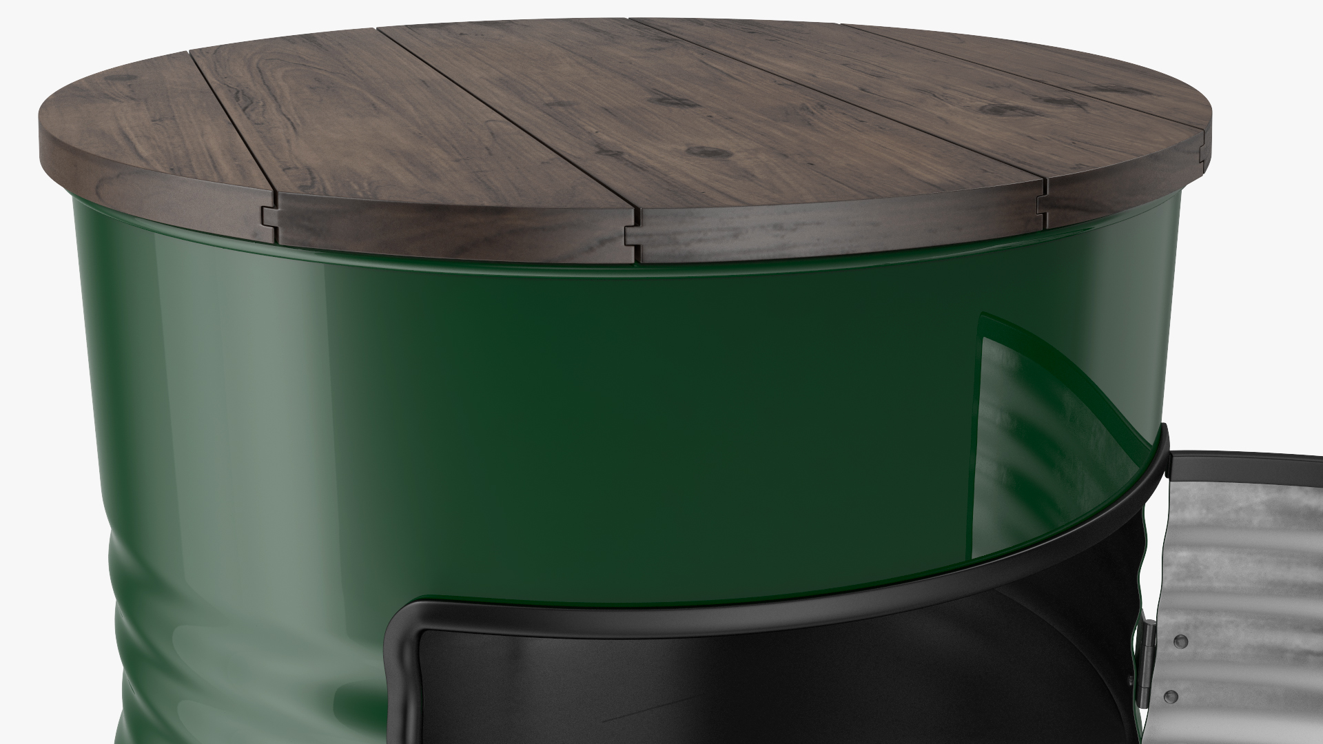 Steel Drum Locker 3D