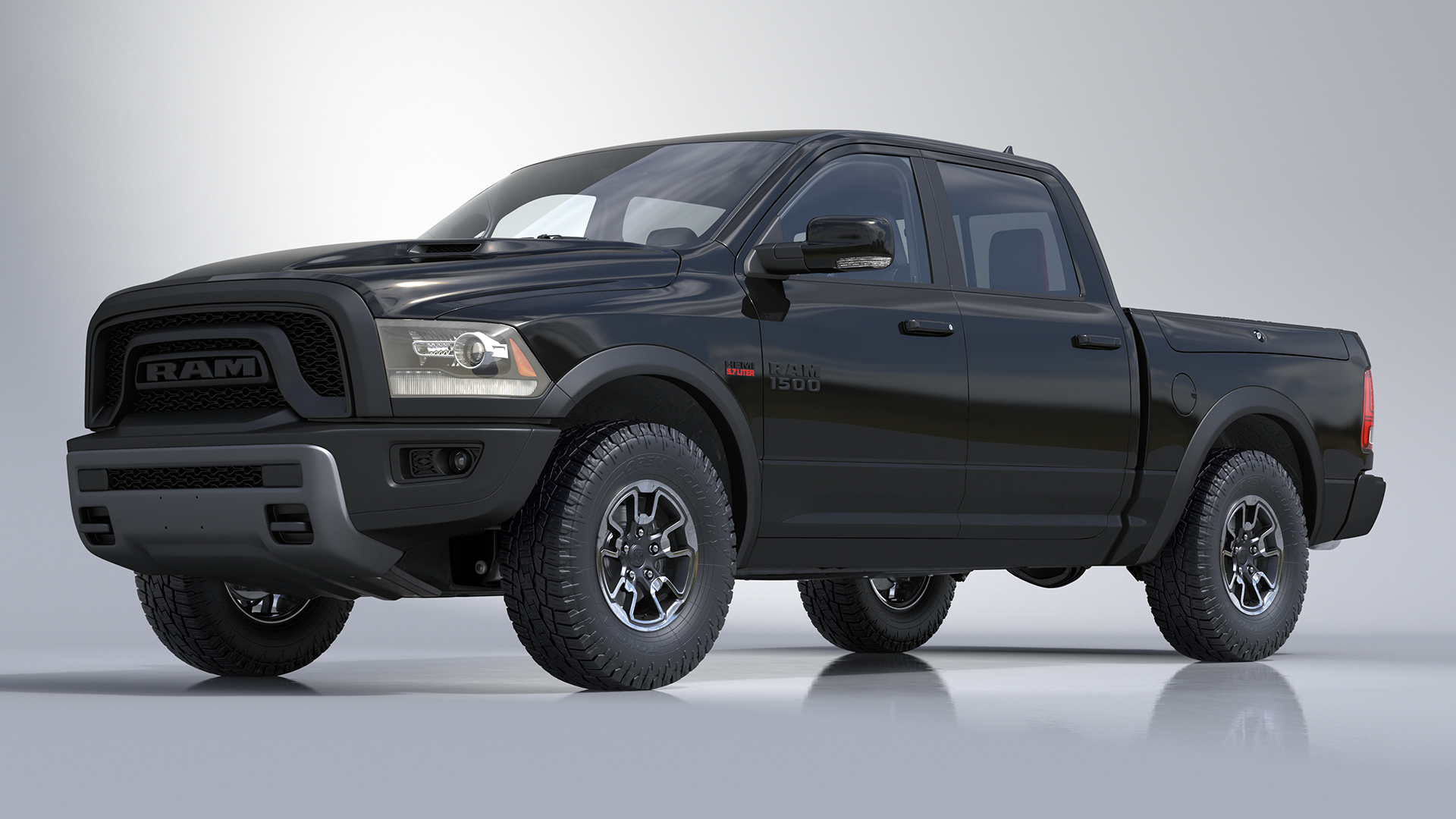 3D RAM 1500 Pickup Truck