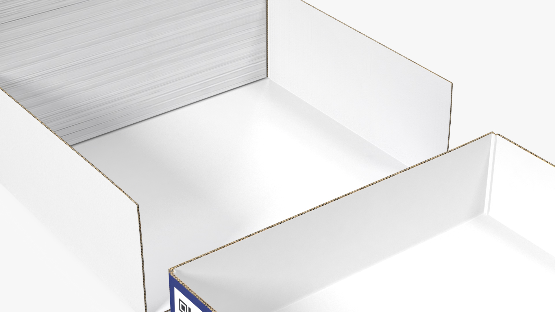 A4 Copier Paper Box Open 3D model