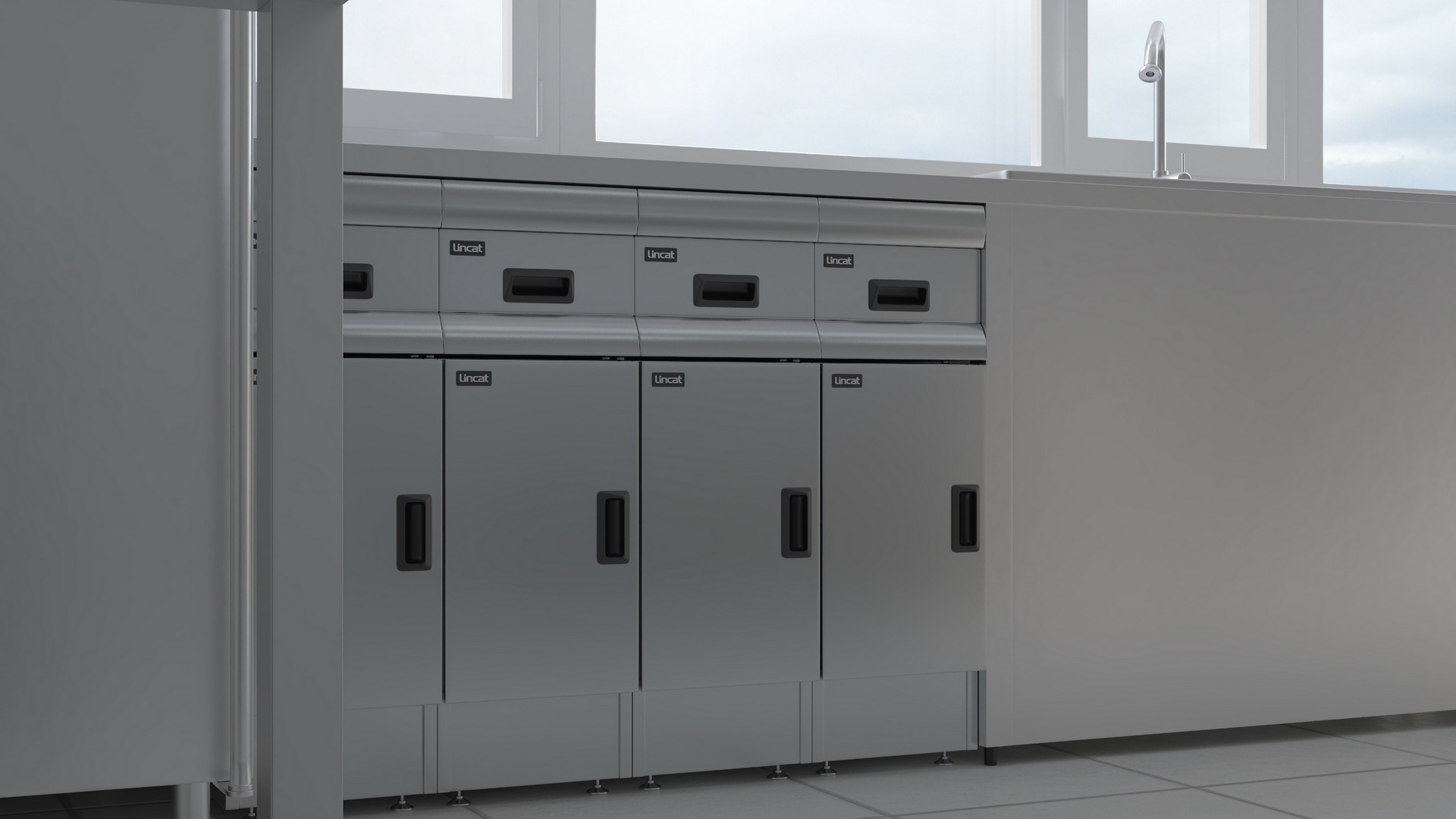 Commercial Kitchen Empty 3D model