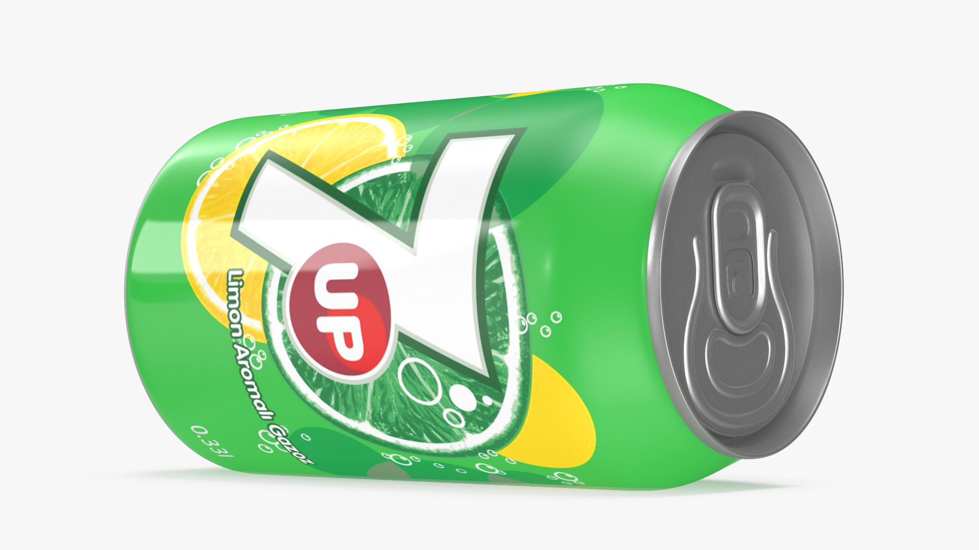 Soft Drink 7UP 033l 3D model