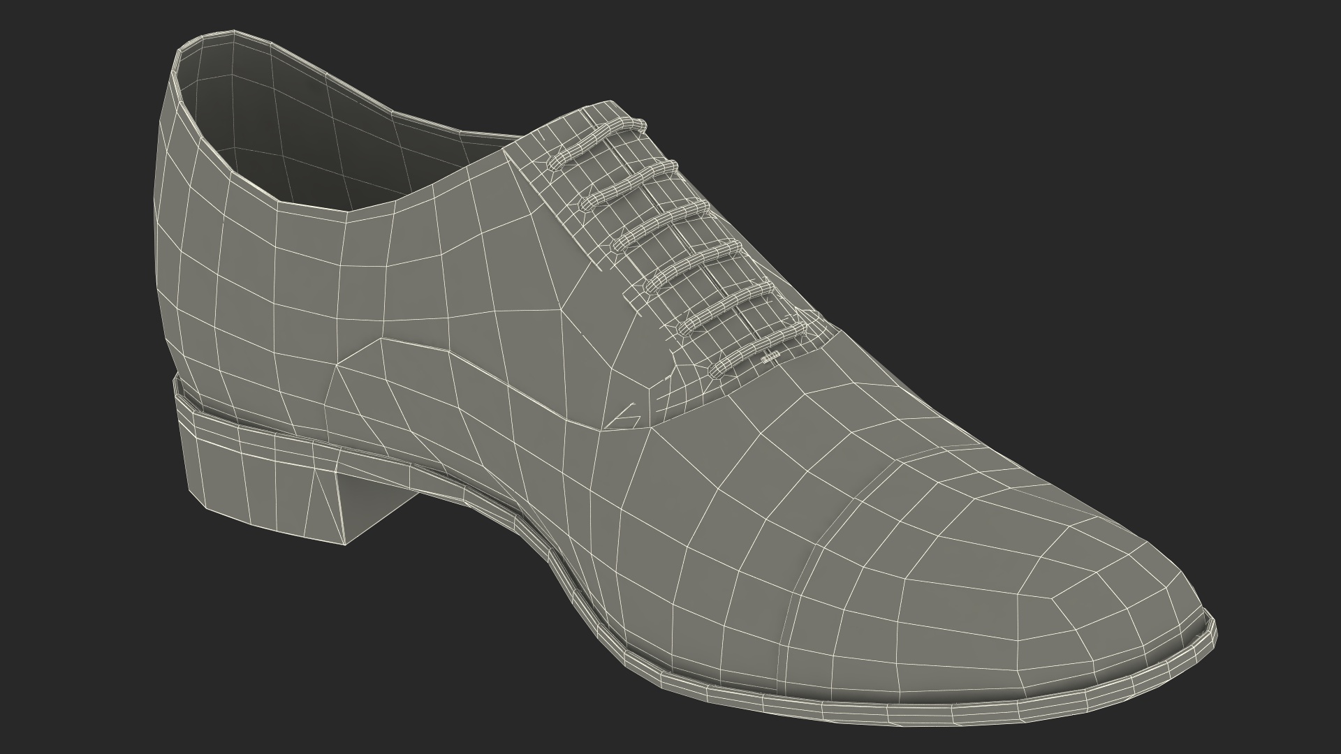 3D model Formal Shoes For Men