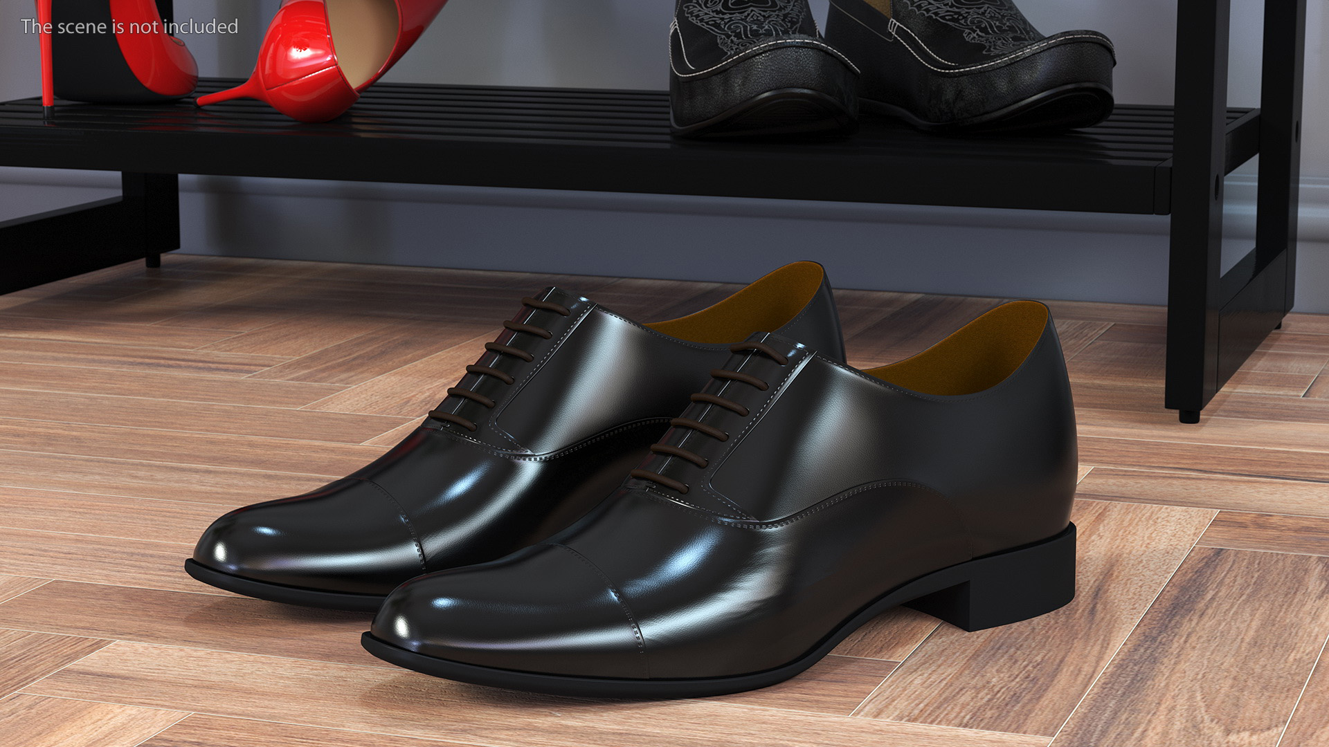 3D model Formal Shoes For Men