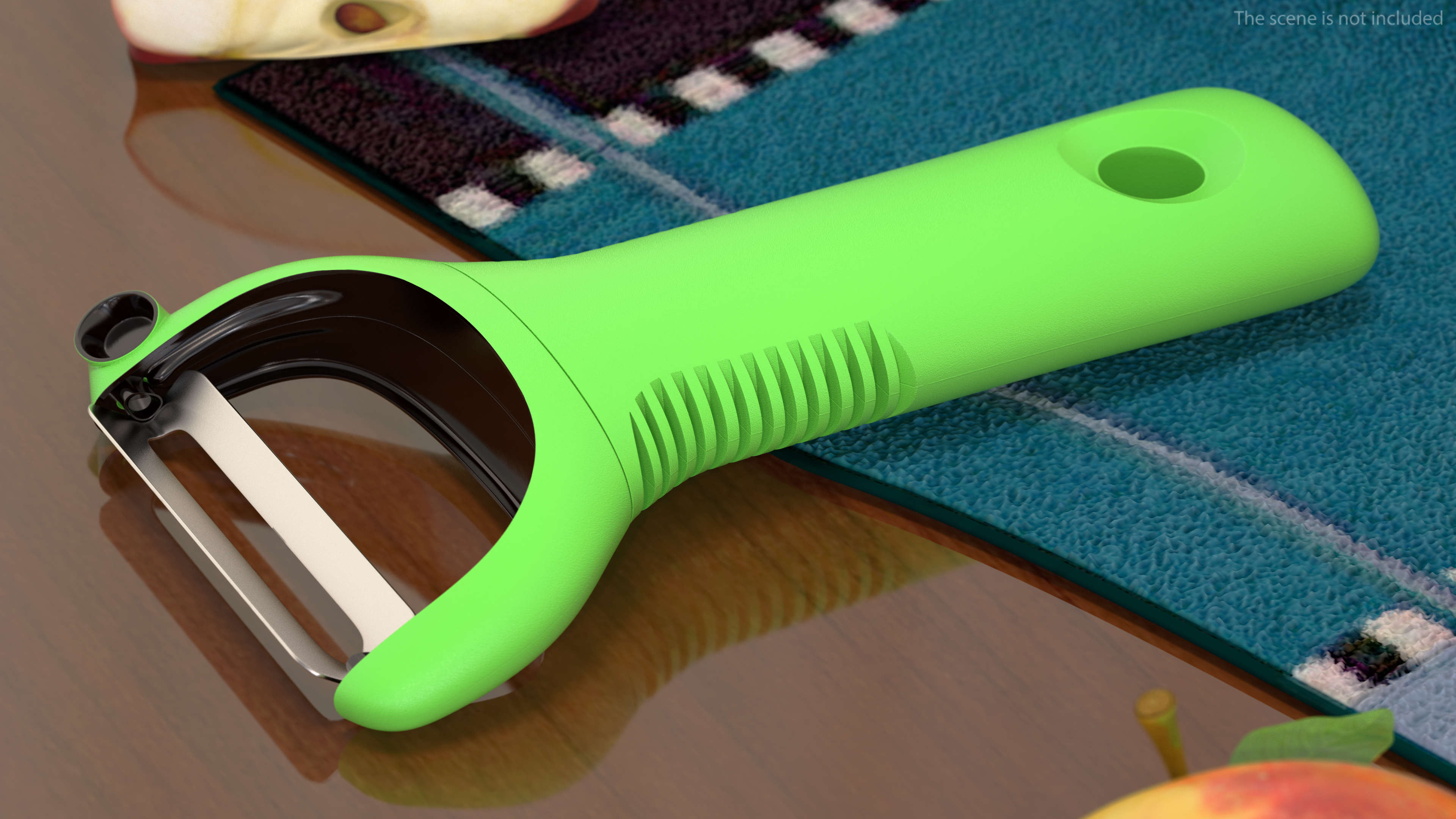 3D Y-Shaped Peeler Green