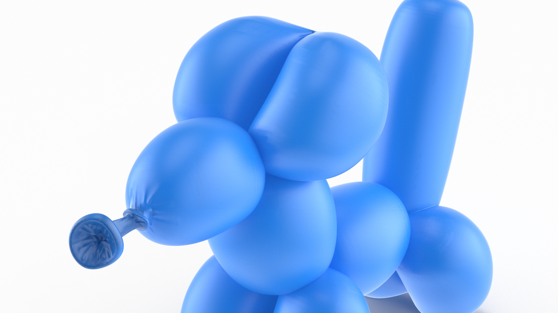 3D model Balloon Animal Mouse