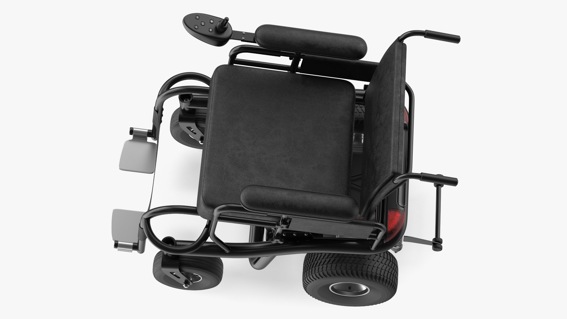 3D Electric Powered Wheelchair Rigged for Cinema 4D model