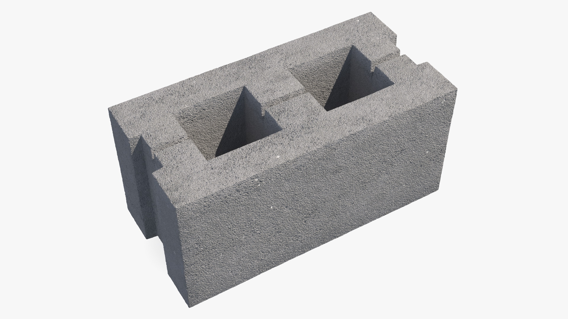 3D Hollow Concrete Wall Brick