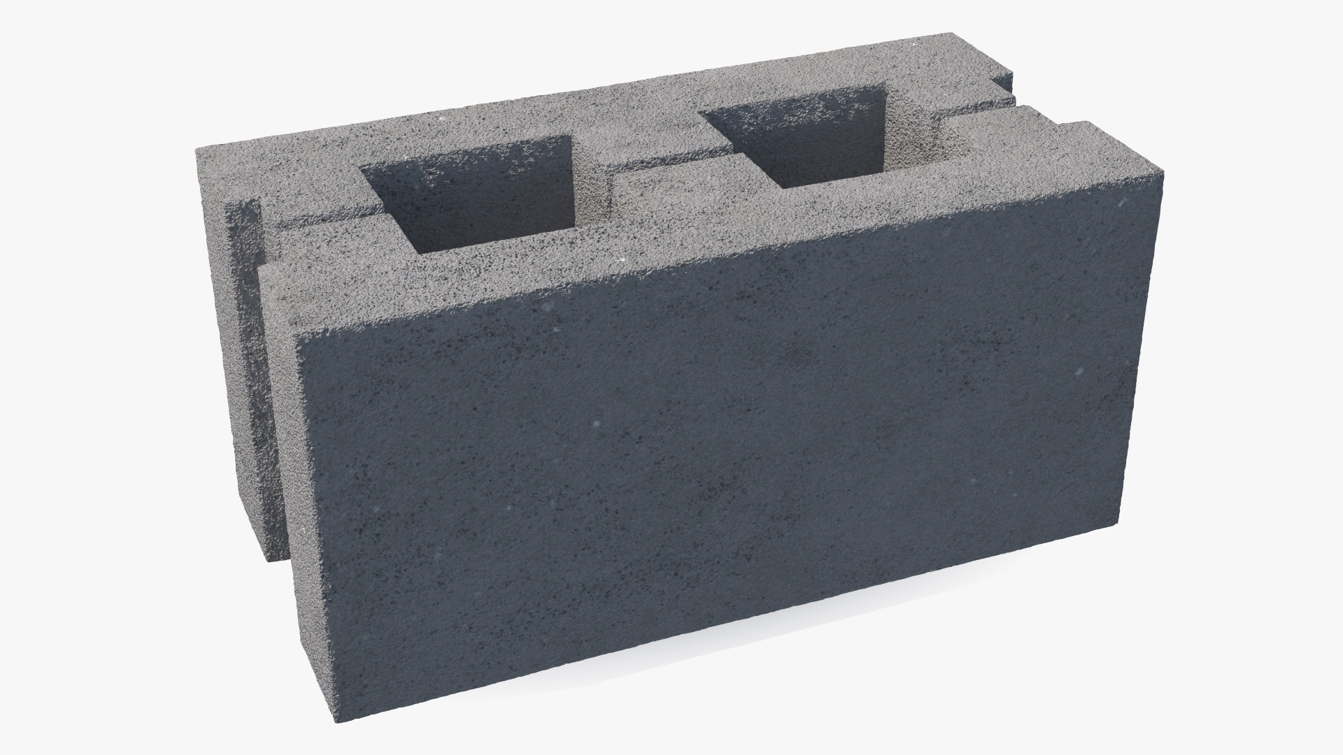 3D Hollow Concrete Wall Brick