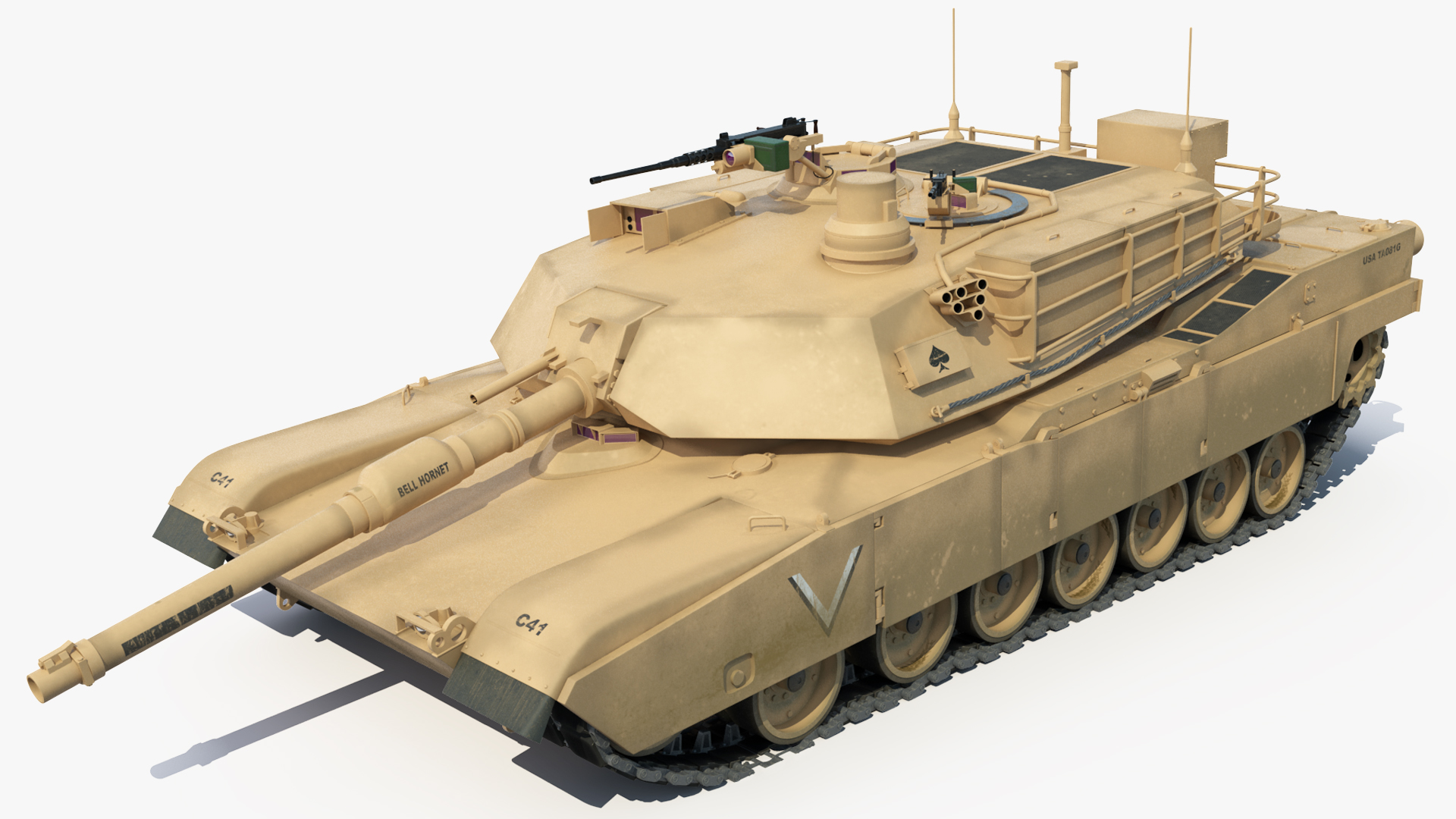 3D model M1A2 Abrams Tanks Upload on C-17 Globemaster III Rigged