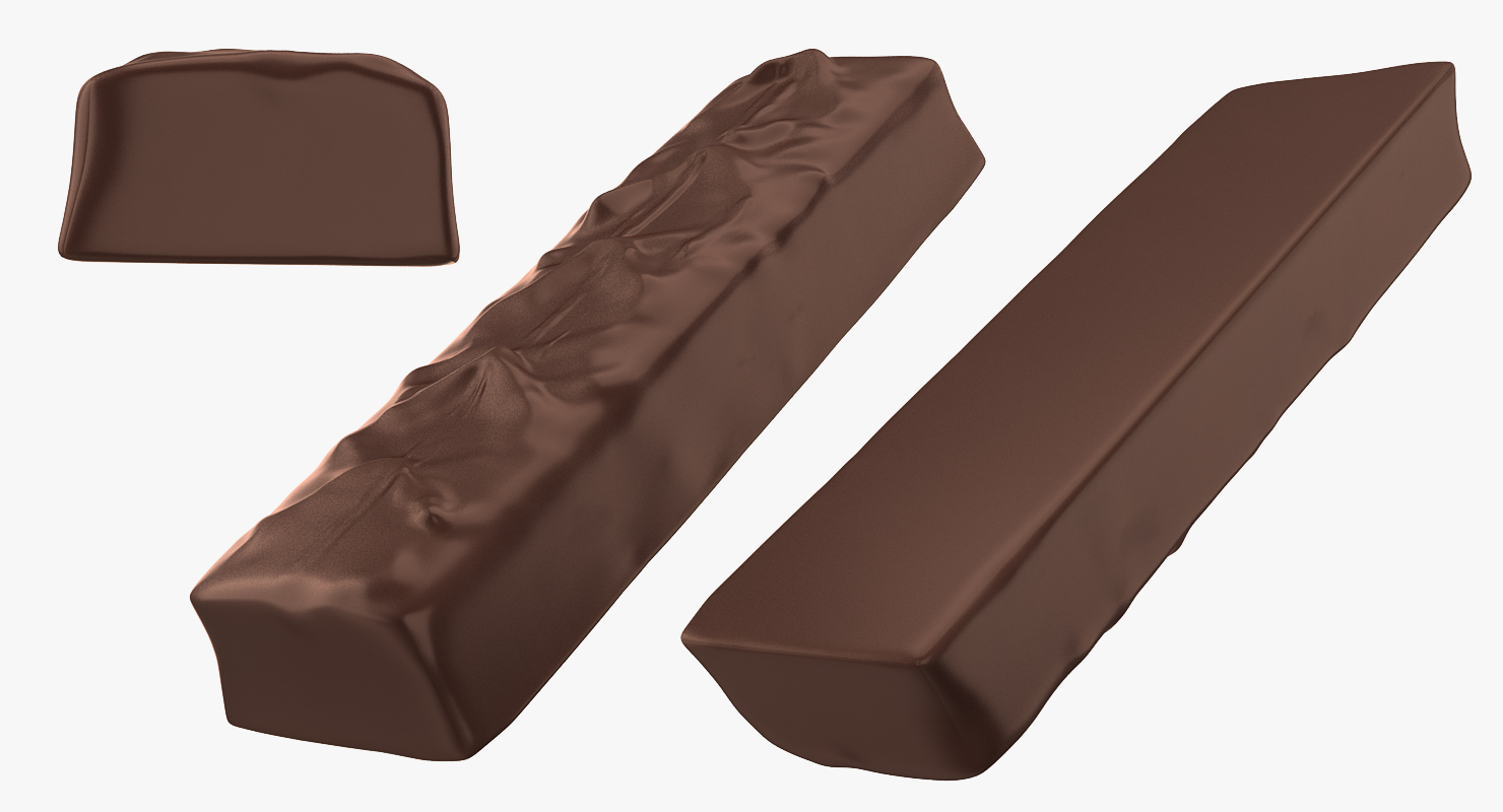 3D model Chocolate Bar Splash